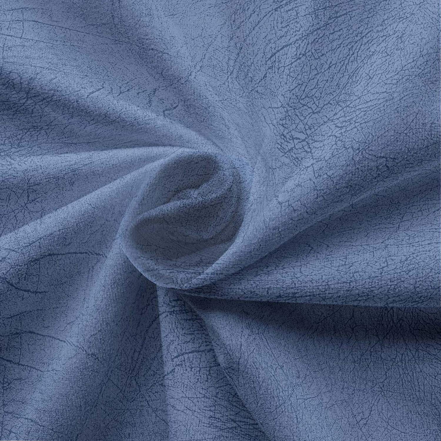 Ambesonne Faux Suede Fabric by The Yard - Digitally Printed Weathered Texture, Durable & Washable Upholstery Fabric for DIY Projects, Indoor/Outdoor Home Decor, 5 Yards, Lavender Blue - Perfect for Sofa Covers, Pillows, Curtains & Crafting