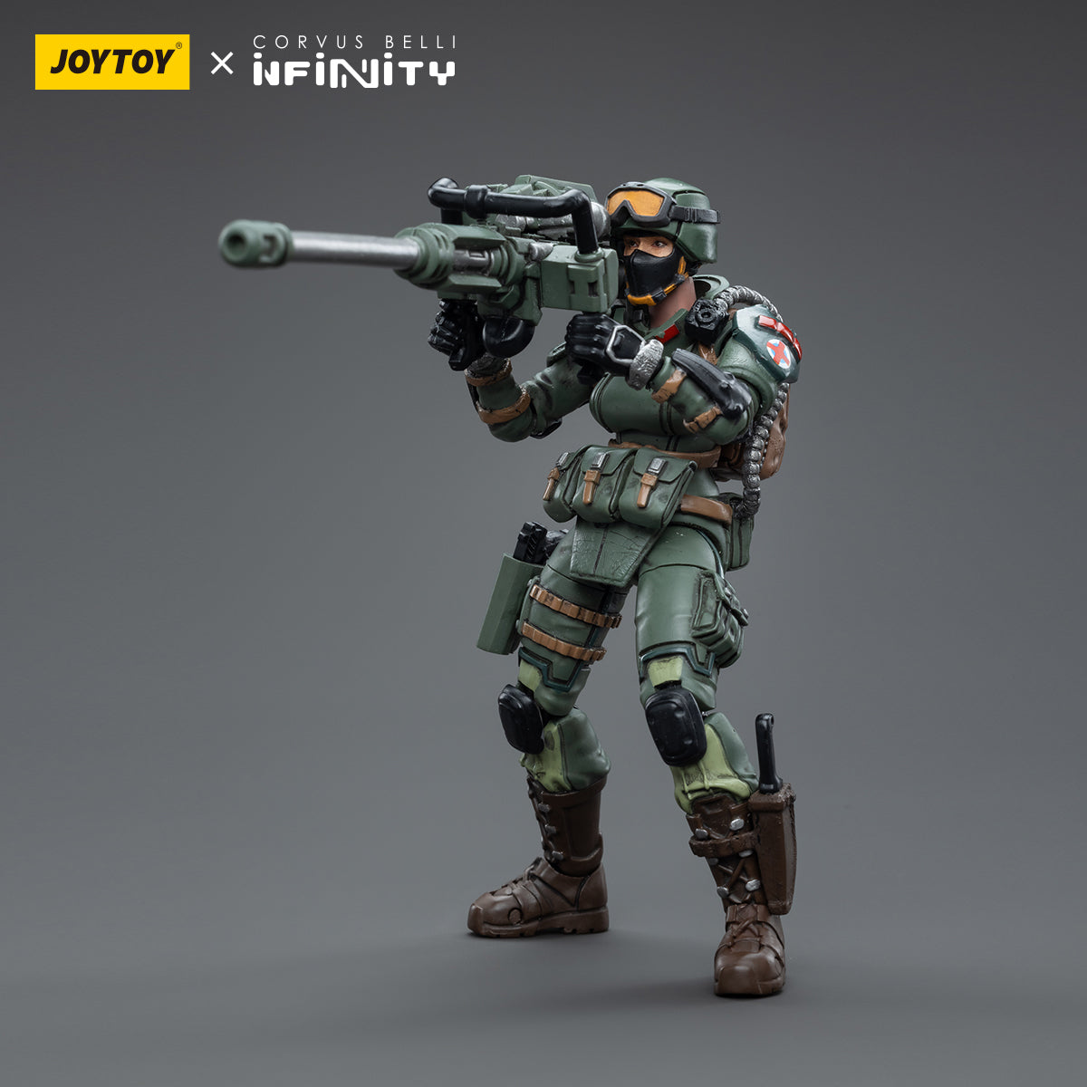 1/18 JOYTOY 3.75 Inch Military Action Figure Infinity Ariadna Set (4 PCs) - Perfect for Collectors, Wargaming, and Display Scenes