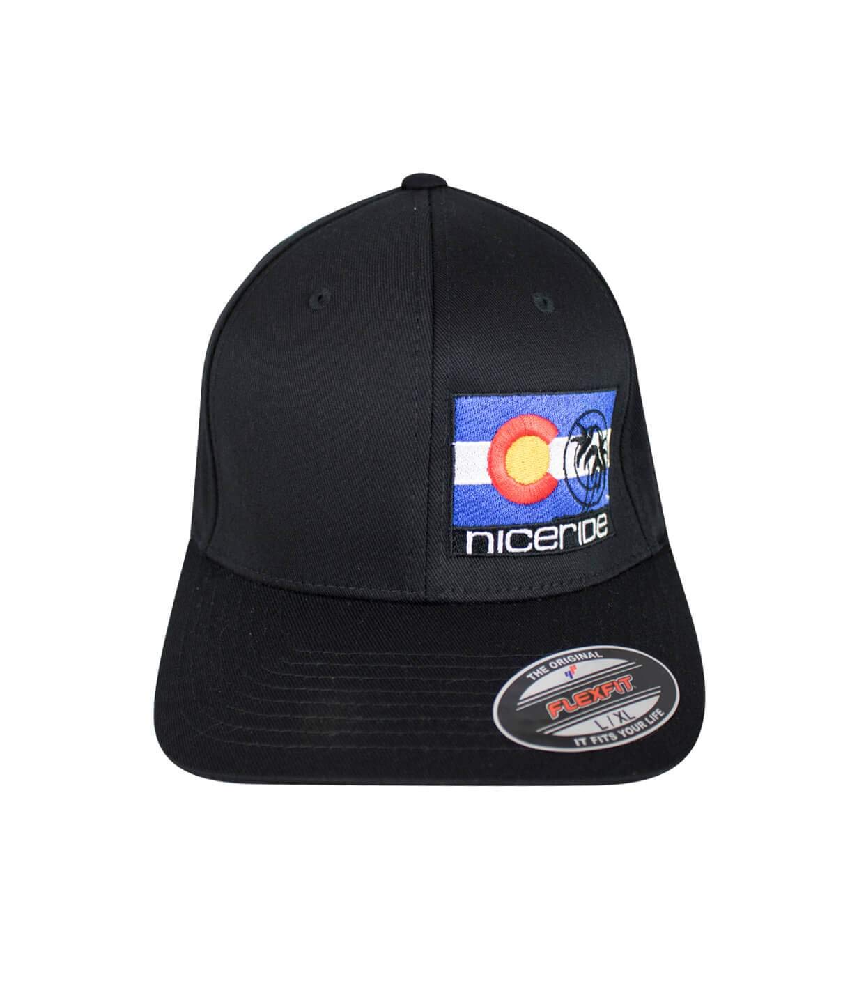 Colorado Flag Hat - Classic Flexfit Premium Adjustable Baseball Cap 6277 - Perfect for Outdoor Activities, Sports & Casual Wear