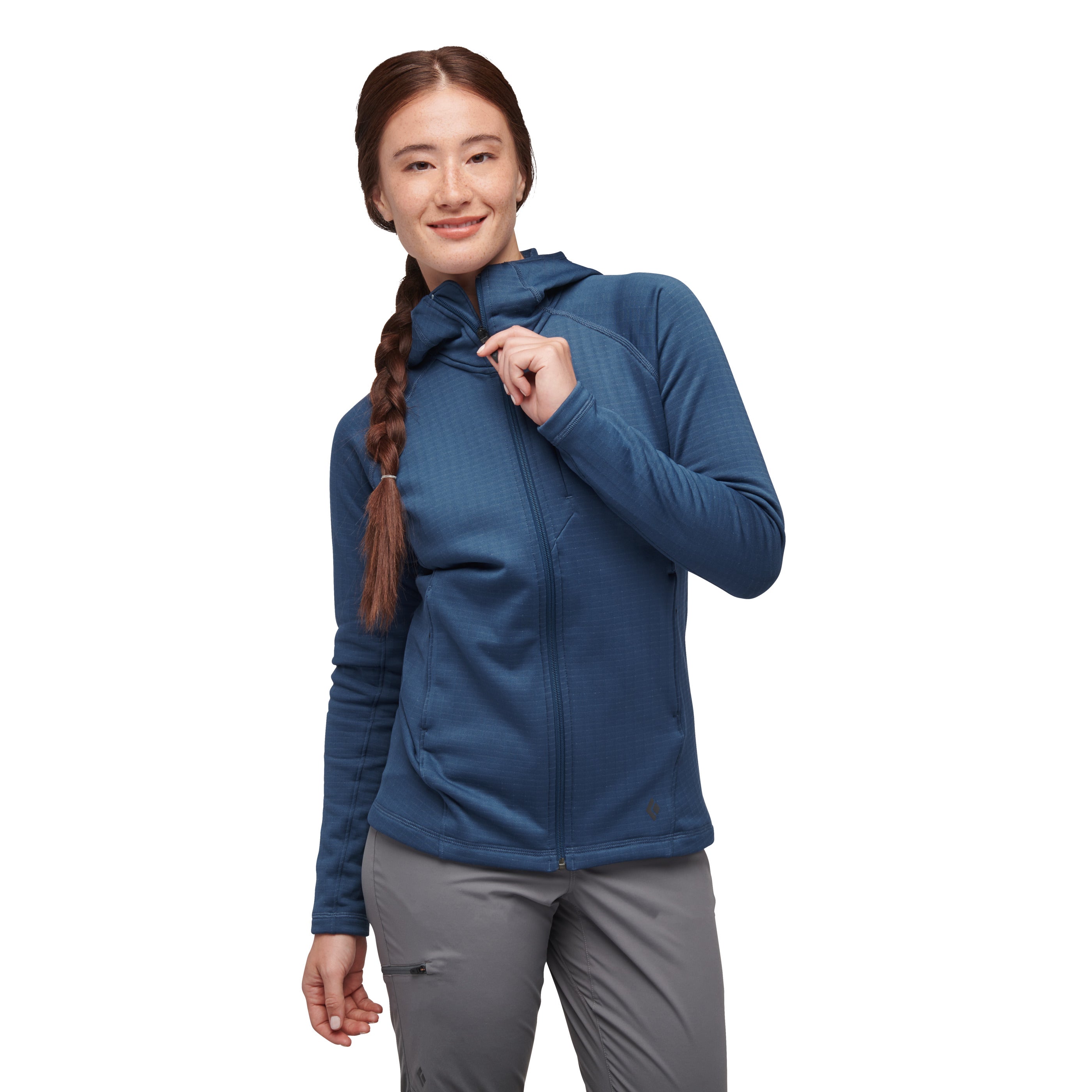 Women's Factor Hoody - Lightweight Fleece Pullover for Running & Outdoor Activities | Comfortable & Stylish Casual Wear for Women