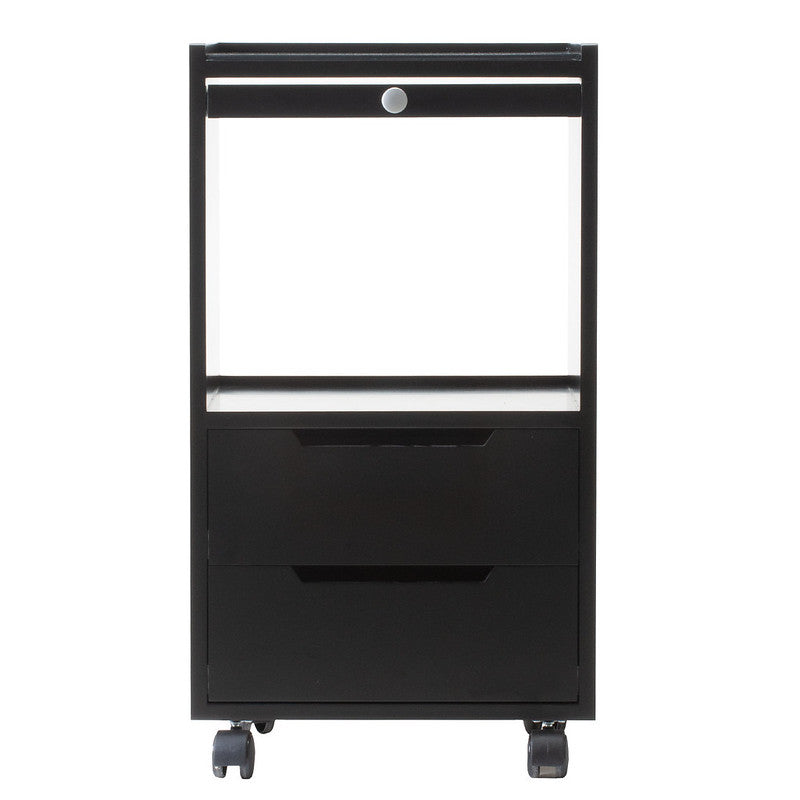 Earthlite Alpha 2 Portable Massage Table Trolley - Professional Adjustable Height Mobile Cart for Spa, Clinic & Home Use