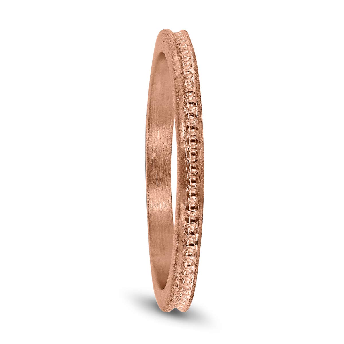 1.5MM Thin 14K Rose Gold Wedding Band Ring for Women - Perfect for Engagement, Anniversary & Everyday Wear