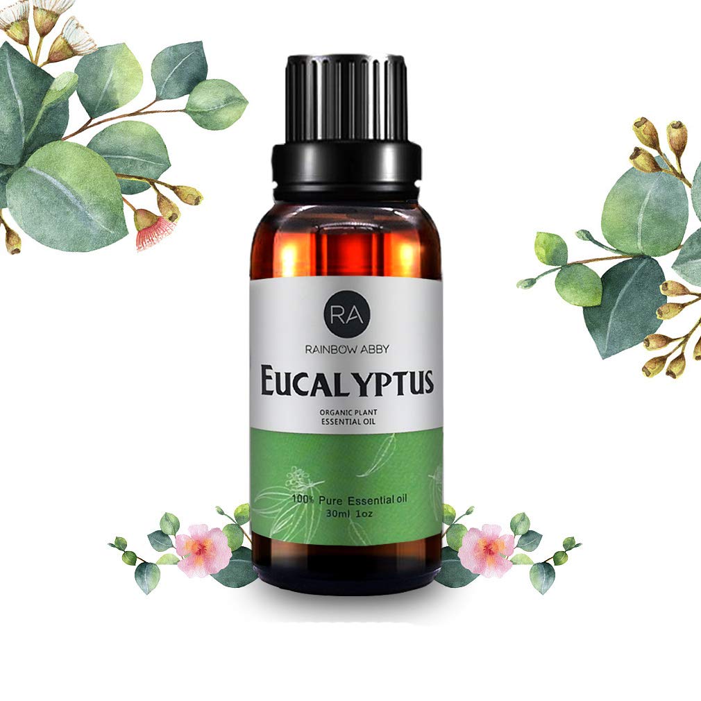 100% Pure Eucalyptus Essential Oil 30ml - Natural Aromatherapy Oil for Diffusers, Soaps, Candles, Massage & Skin Care | Relaxation, Stress Relief & Home Fragrance