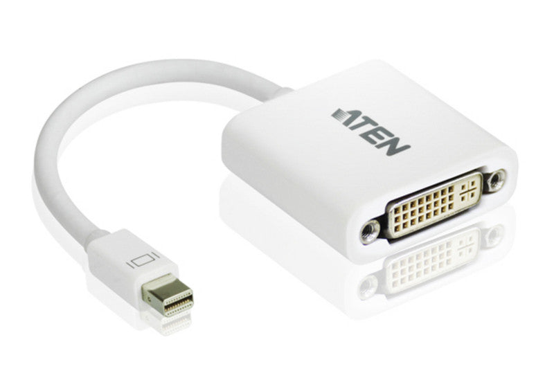 VC960 Mini DisplayPort to DVI Adapter Converter - High-Speed Digital Video Cable for MacBook, iMac, PC - Perfect for Home Office, Gaming & Multimedia Presentations