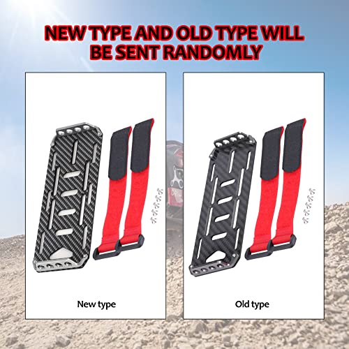 Carbon Fiber RC Battery Tray - Replacement Battery Mounting Plate for Axial SCX10 1:10 Scale Crawler Car | Durable & Lightweight Design for Off-Road RC Adventures & Crawling Competitions