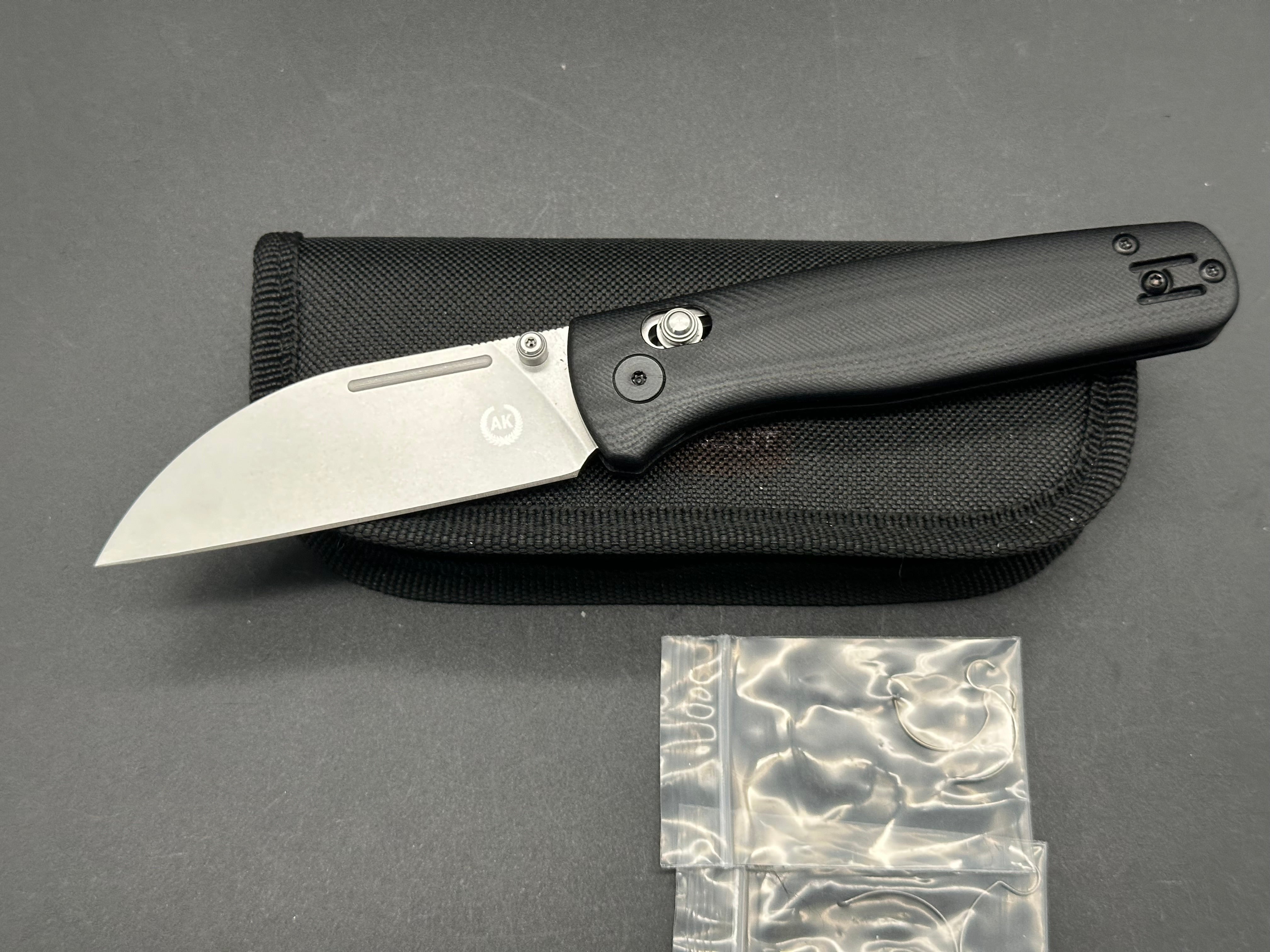 Premium Asher Wharnie Crossbar Pocket Knife - 3.2