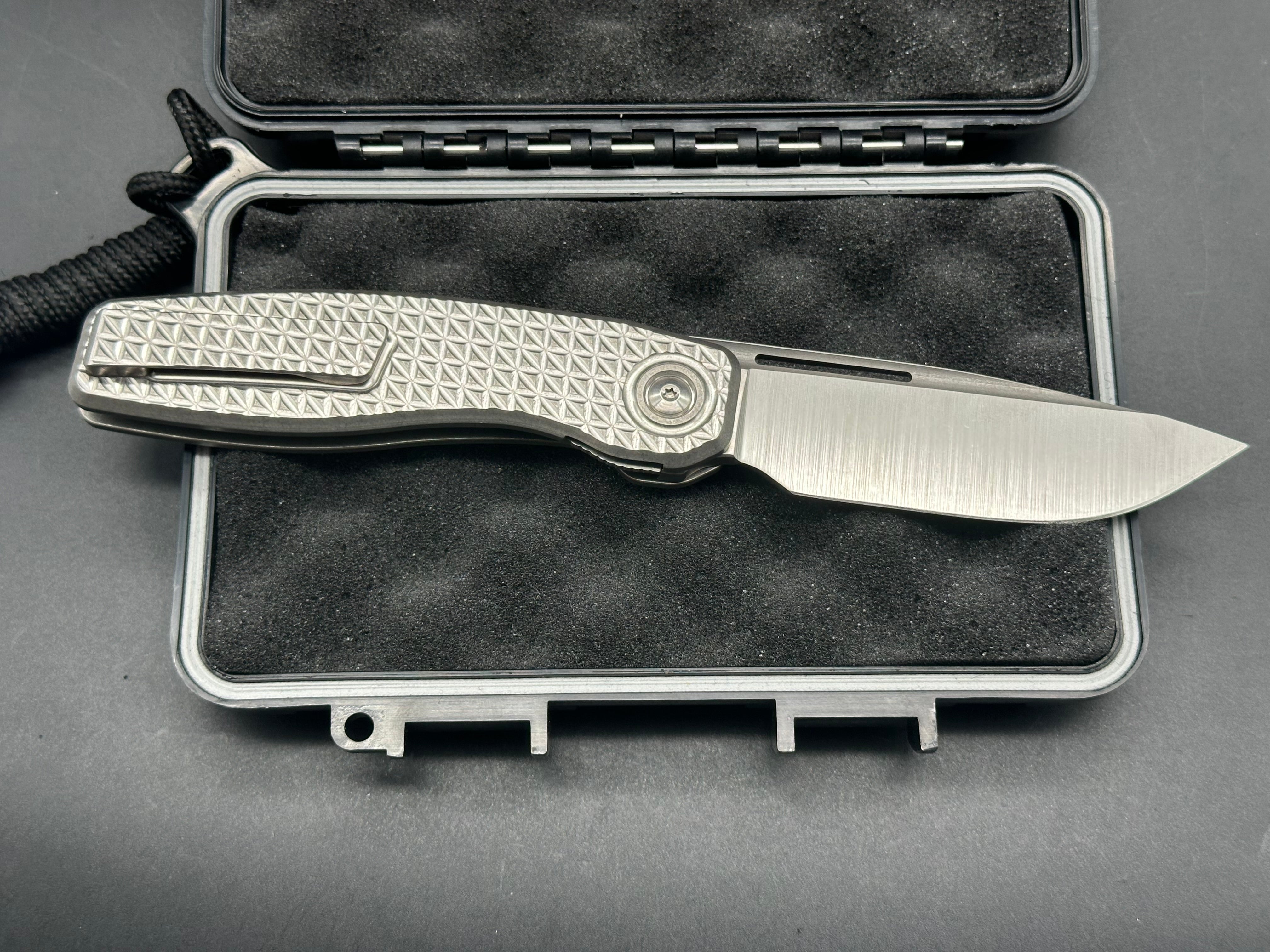 Brown Knives Mini FSD I #359 - Premium EDC Pocket Knife for Outdoor Camping, Hiking & Everyday Carry | Tactical Folding Knife with Durable Blade