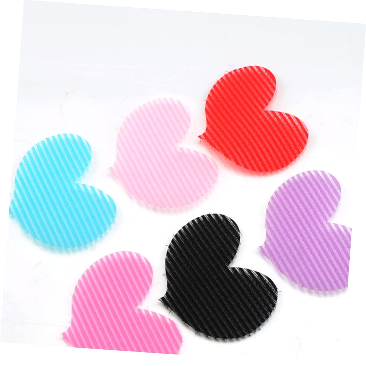 FRCOLOR 48 Pcs Hair Sticker Bang Clip - Invisible Hair Fringe Stickers for Women, Girls (Black) - Perfect for Parties, Cosplay & Daily Hairstyling