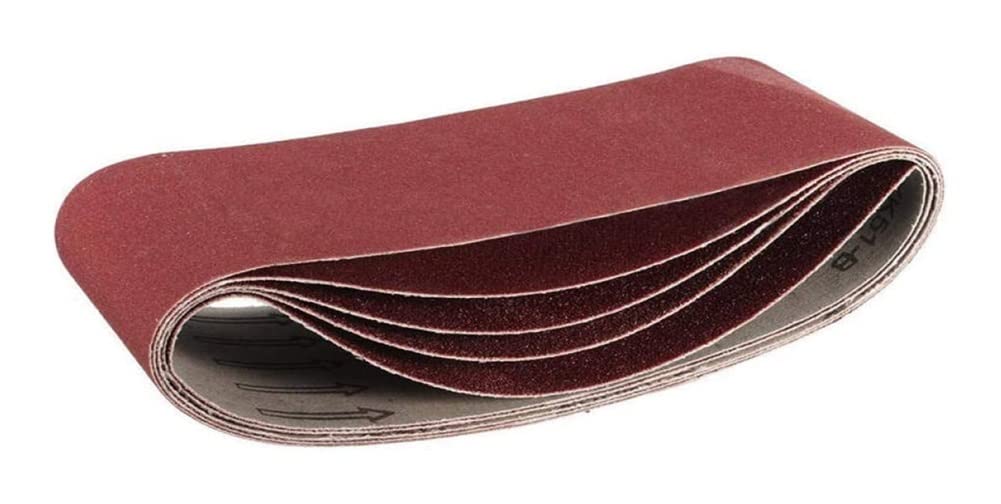 5-Pack Mixed Grit Sanding Belts 60/80/100/120/240 - 5
