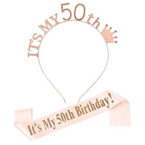 50th-headpiece Sash Set