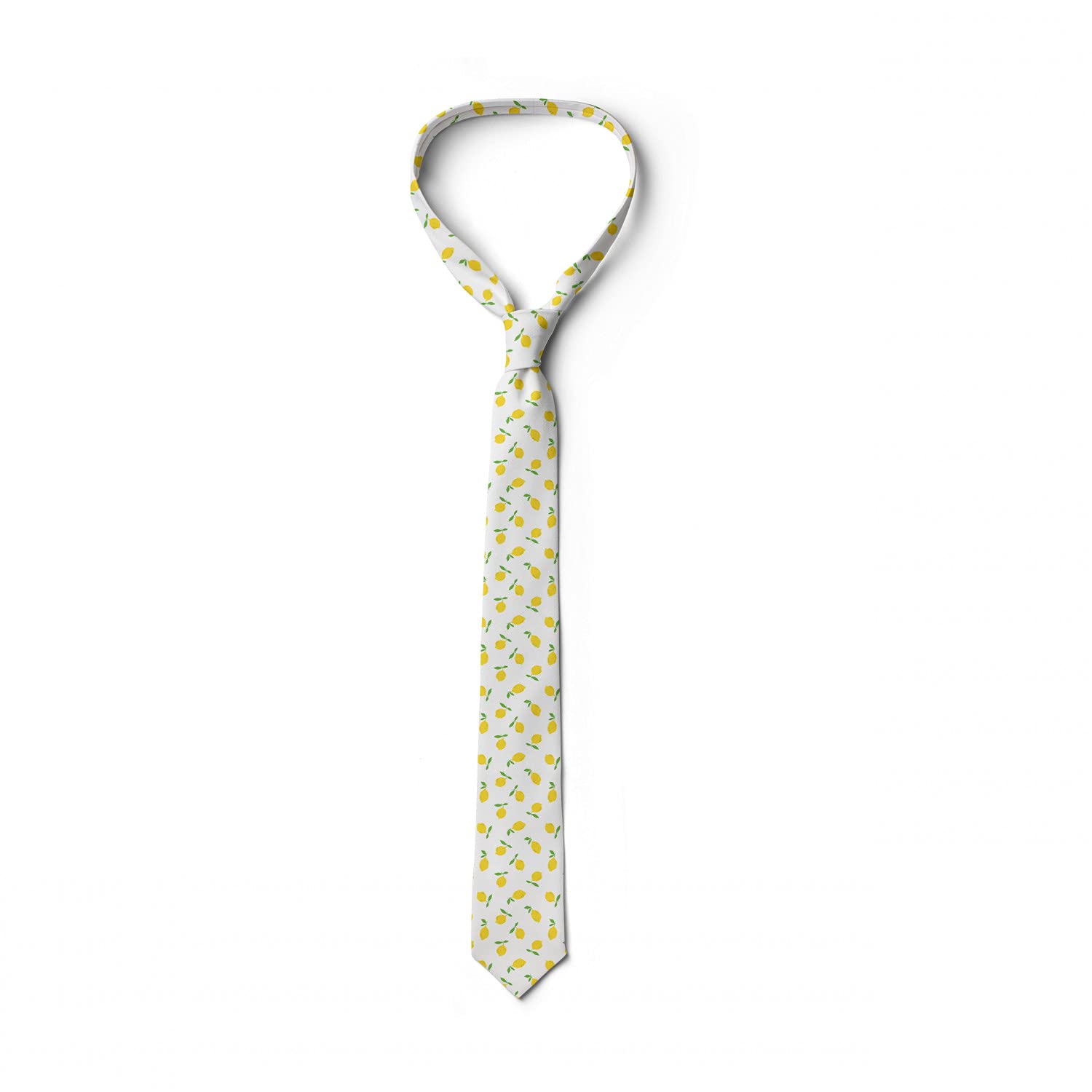 Ambesonne Summer Citrus Fruit Necktie - 3.7
