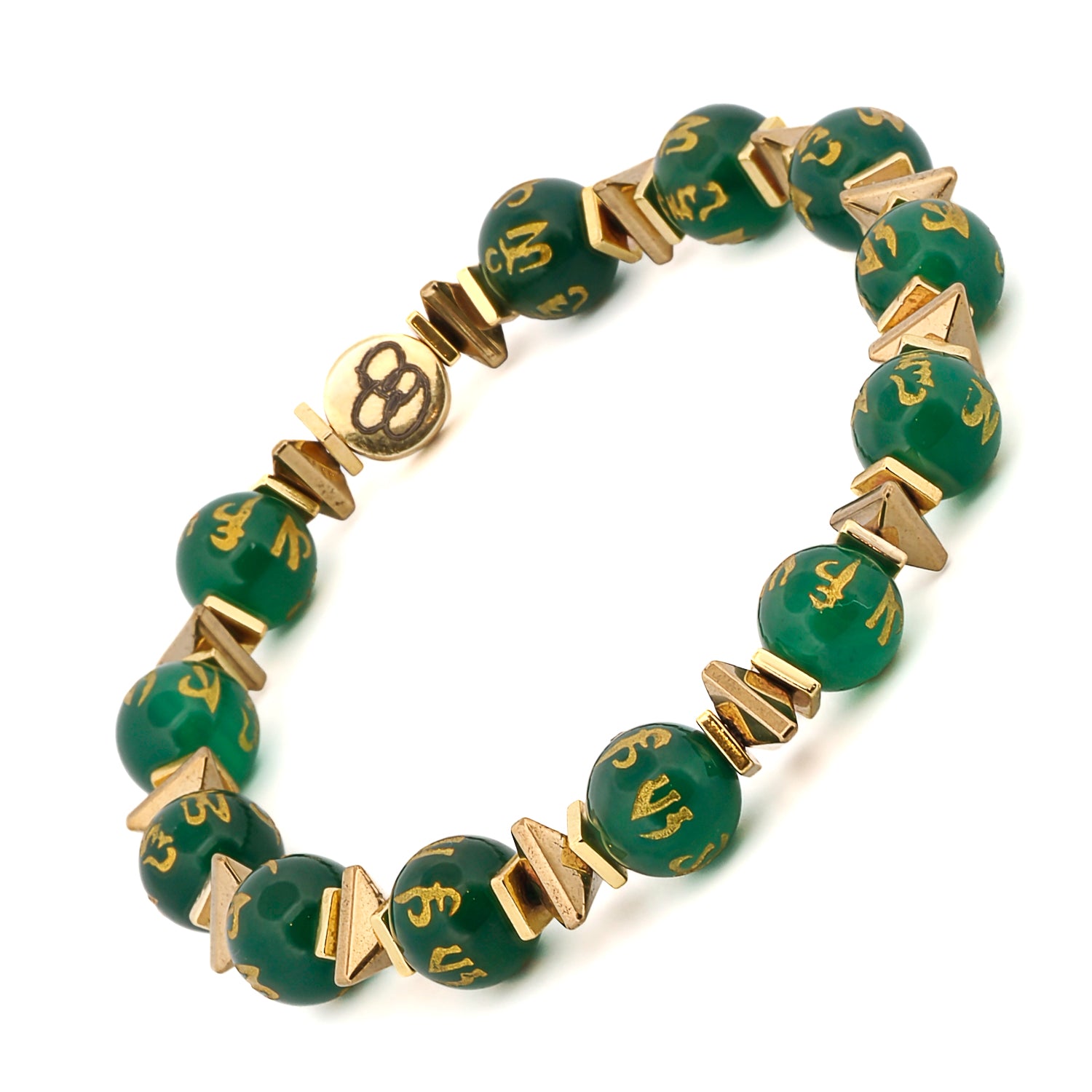 Handmade Meditation Beaded Spiritual Yoga Bracelet Set - Natural Stone Mala Beads for Mindfulness, Stress Relief & Chakra Balancing | Perfect for Yoga, Meditation & Spiritual Practice