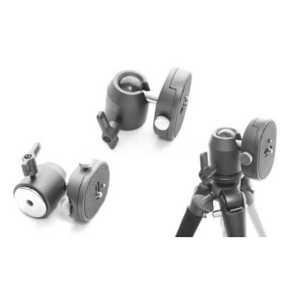 Professional Heavy Duty Ball & Socket Tripod Mount for Camcorders - Universal Fit for Canon, JVC Everio, Panasonic, Sanyo & Sony Handycam - Perfect for Vlogging, Filmmaking & Outdoor Shooting