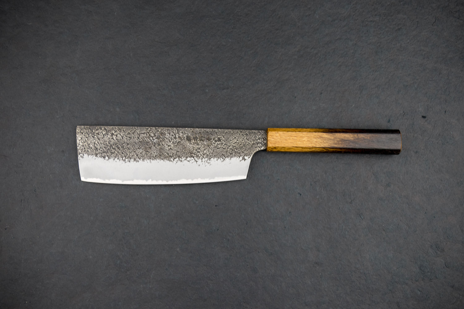 Premium Sakai Takayuki Homura Guren Nakiri Knife 180mm - Handcrafted by Master Itsuo Doi - Japanese Kitchen Knife for Professional Chefs & Home Cooking - Perfect for Slicing Vegetables, Herbs & Sushi Ingredients