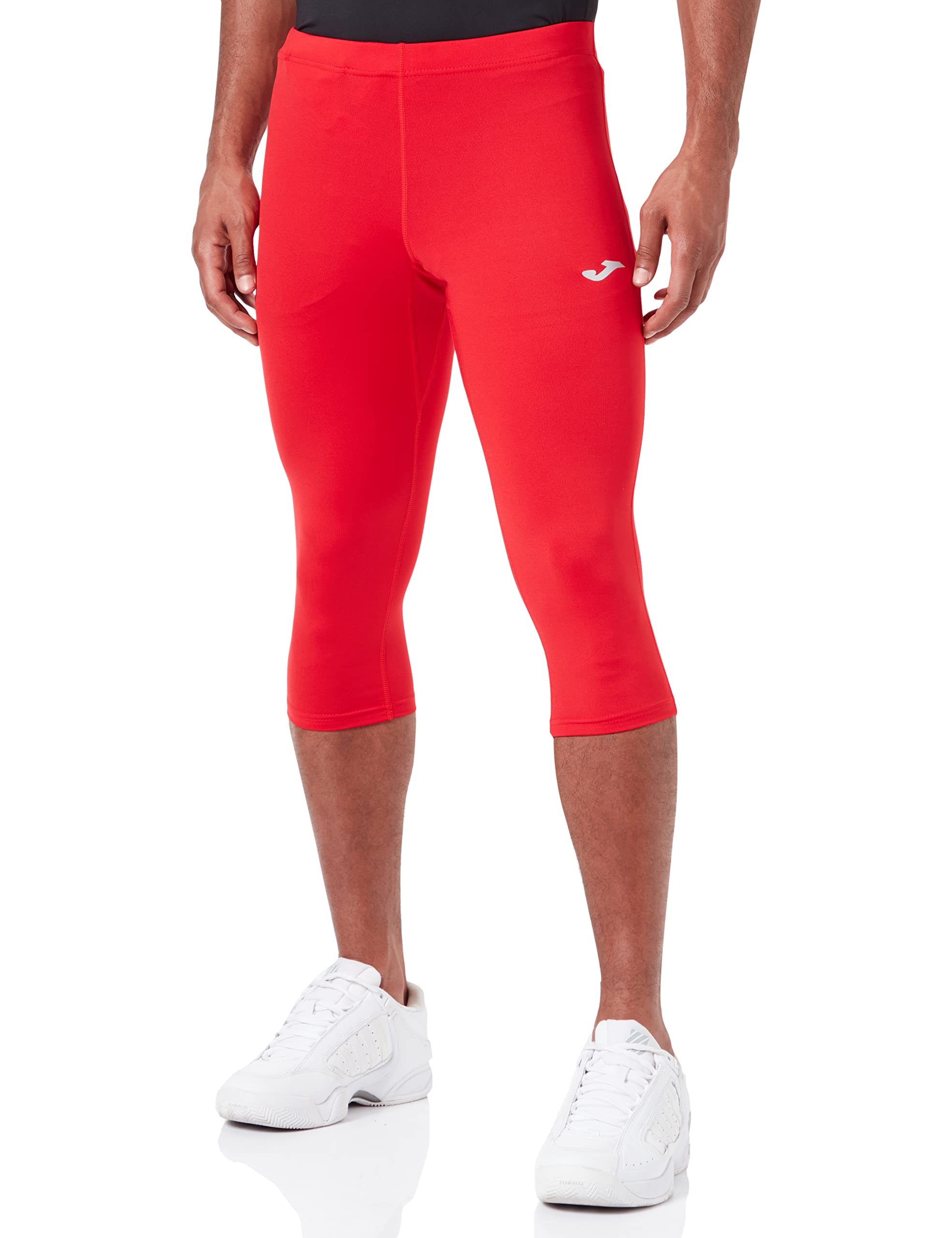 Joma Pirate Leggings for Women - High Waist Yoga Pants with Record Red Color - Perfect for Workouts, Running & Casual Wear
