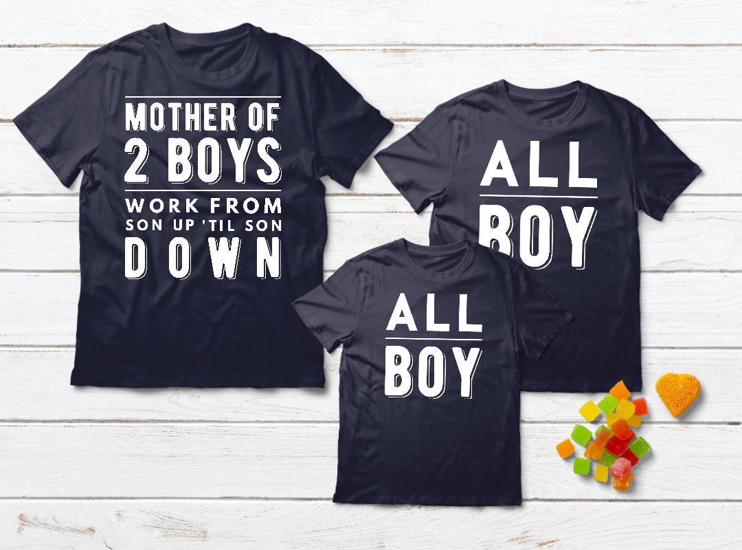 Matching Mom and Son Outfits - Cute Mother & Boy Coordinating Sets for Family Photos, Holidays & Special Occasions