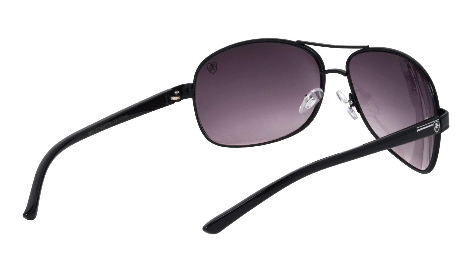 Stylish Rounded Aviator Sunglasses for Men & Women - Polarized UV Protection - Retro Fashion Sunglasses for Driving, Beach, and Outdoor Activities