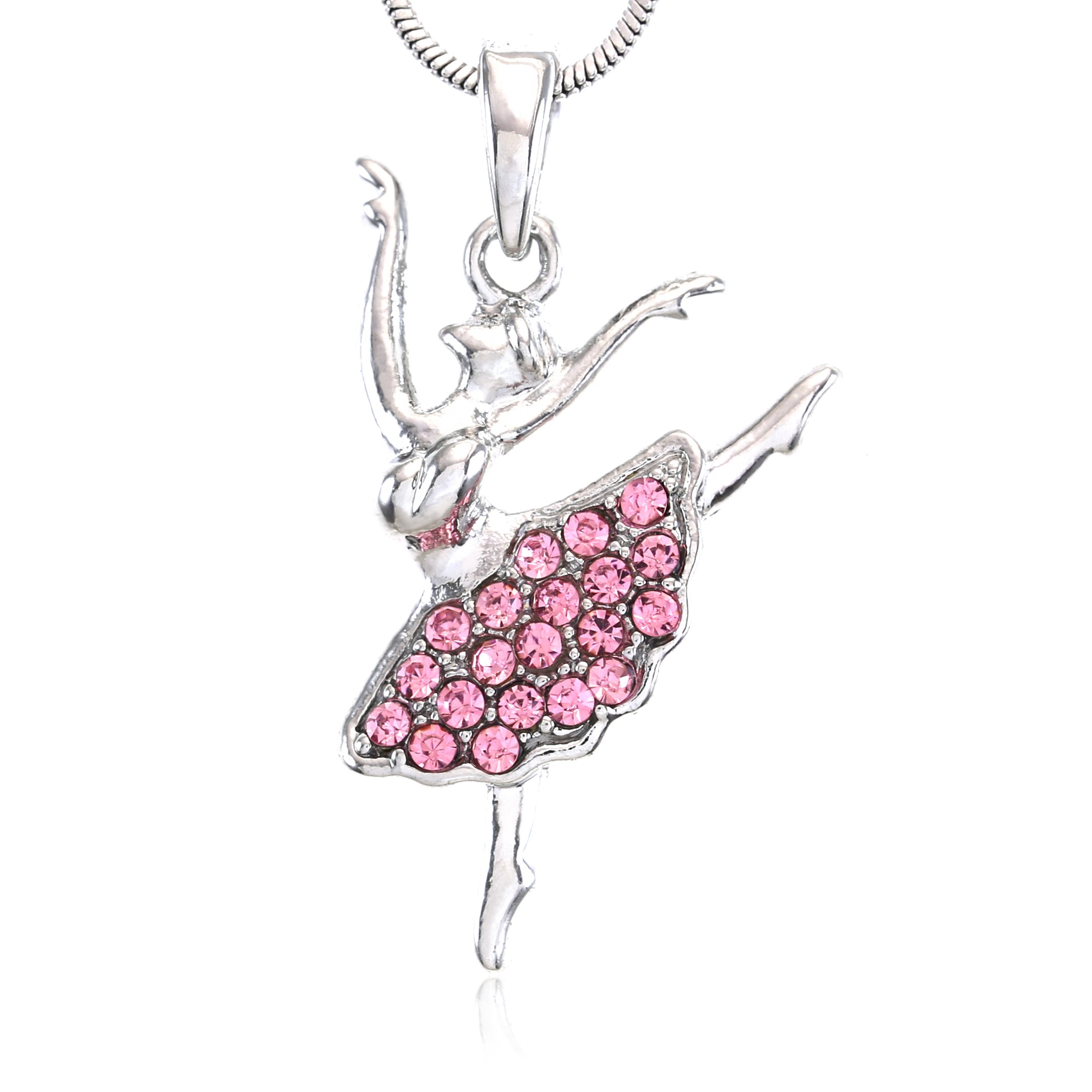 Ballerina Necklace - Elegant Ballet Jewelry for Dance Lovers