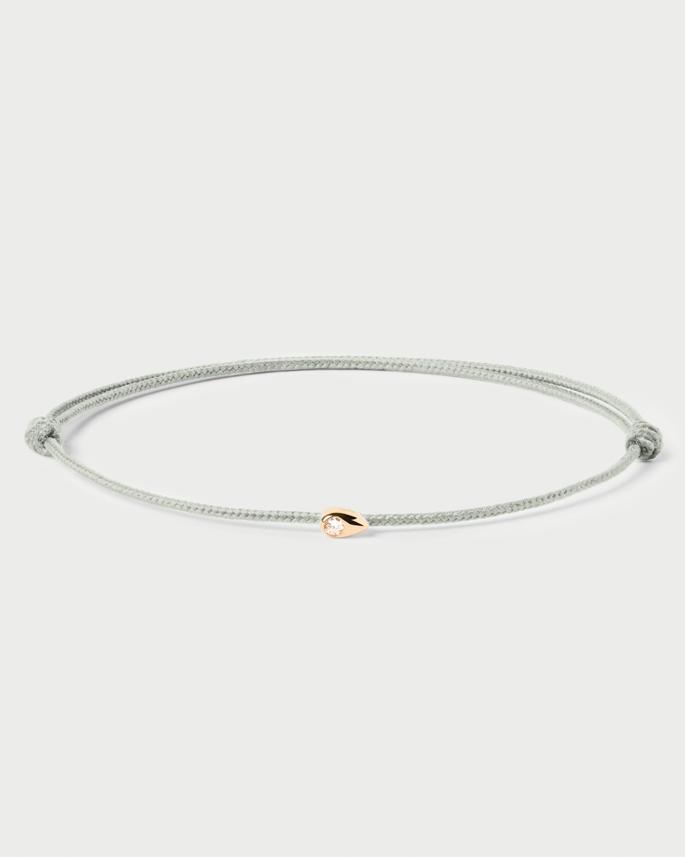 Lia Diamond Cord Bracelet for Women - Elegant Adjustable Beaded Friendship Bracelet - Perfect for Gifts, Parties, and Everyday Wear