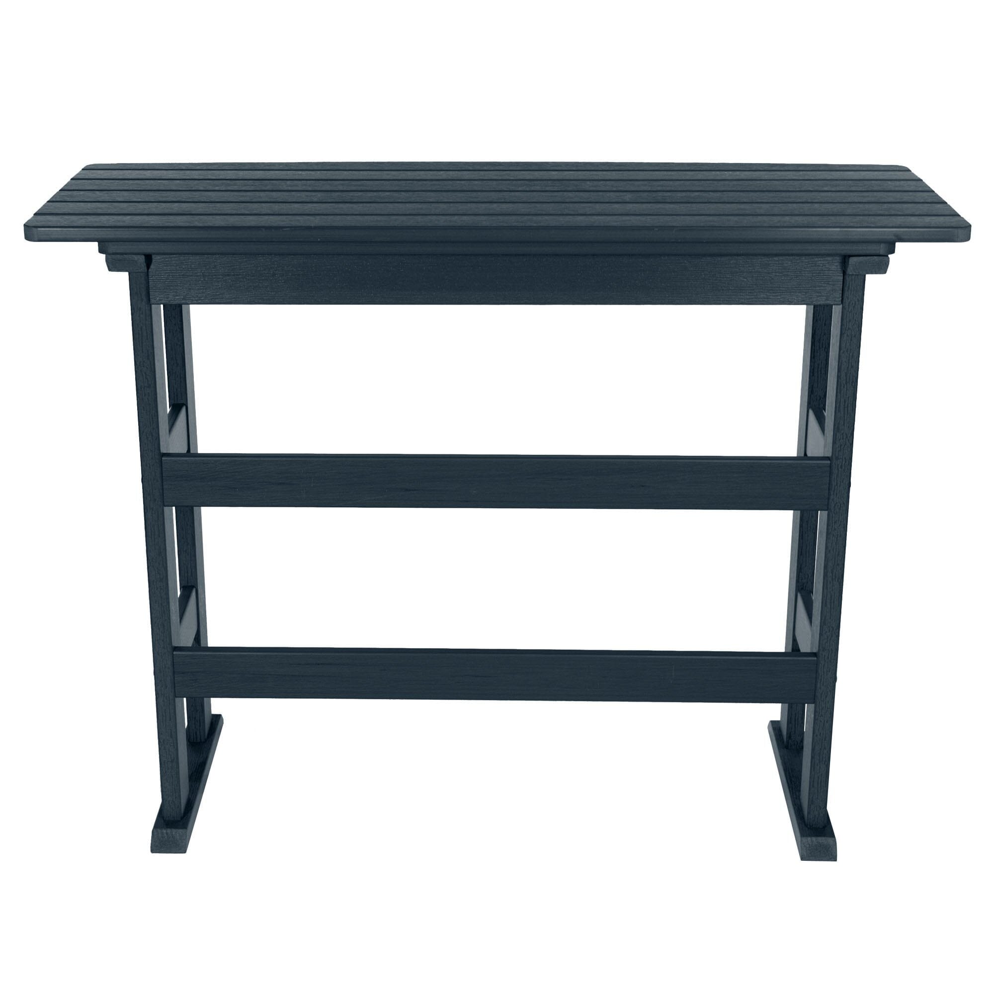 Refurbished Lehigh Bar Height Balcony Table - Outdoor Bistro Set for Patio, Deck & Small Spaces - Perfect for Coffee, Dining & Relaxing