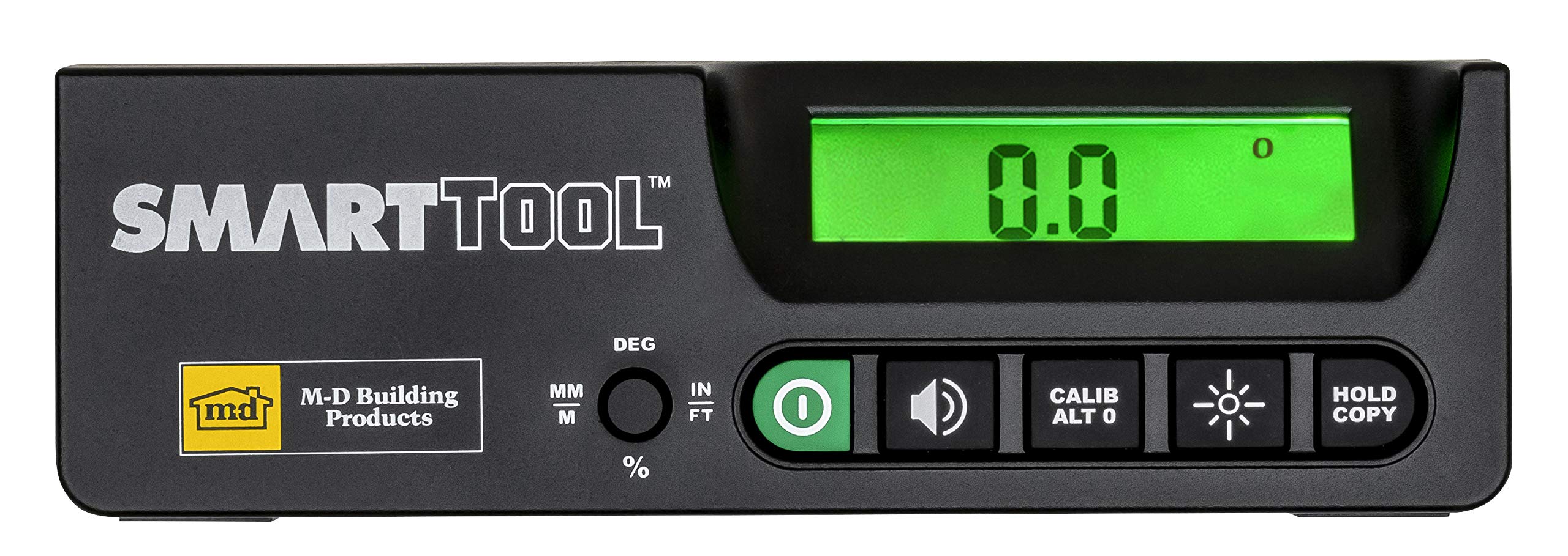 M-D Building Products 92510 SmartTool GEN3 Digital Angle Sensor with 0.1° Accuracy - Perfect for Construction, Woodworking, and Metal Fabrication Projects