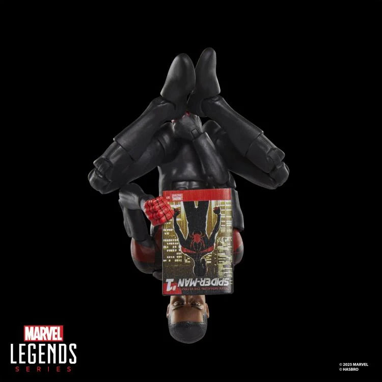 Miles Morales Ultimate Spider-Man #1 Marvel Legends 6-Inch Action Figure - Collectible Superhero Toy for Display & Play - Perfect for Marvel Fans & Collectors