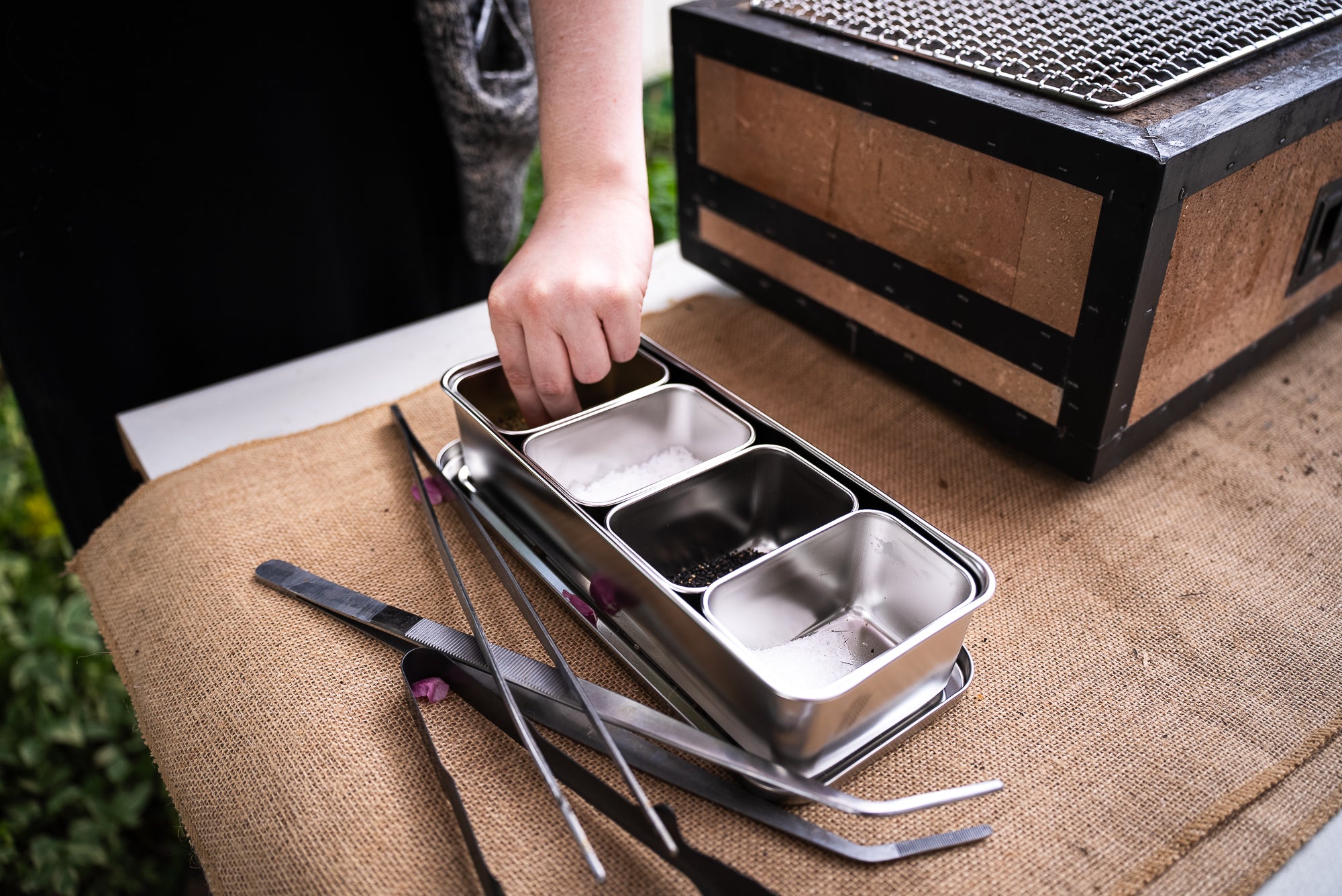 Premium Stainless Steel Yakumi Pan with 4 Compartments - Perfect for Meal Prep, Bento Boxes & Healthy Eating