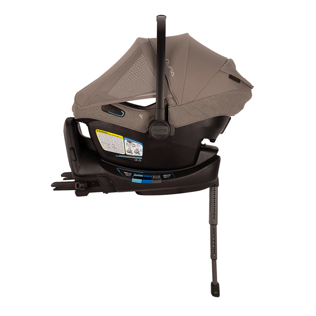 Nuna PIPA Aire RX Infant Car Seat with PIPA RELX Base - Lightweight & Safe Baby Car Seat for Newborns - Perfect for Travel, Daily Commutes & Family Road Trips