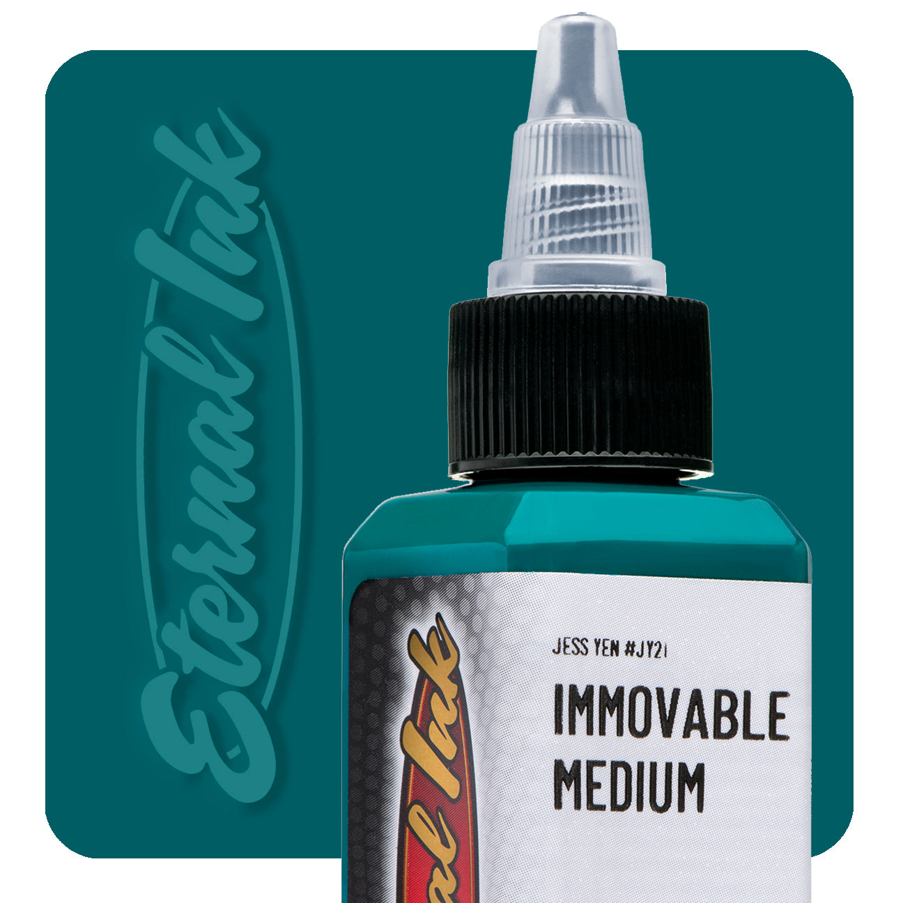 Eternal Jess Yen Immovable Medium Ink 2oz - Professional Tattoo Ink for Artists - Perfect for Tattooing, Permanent Makeup & Body Art