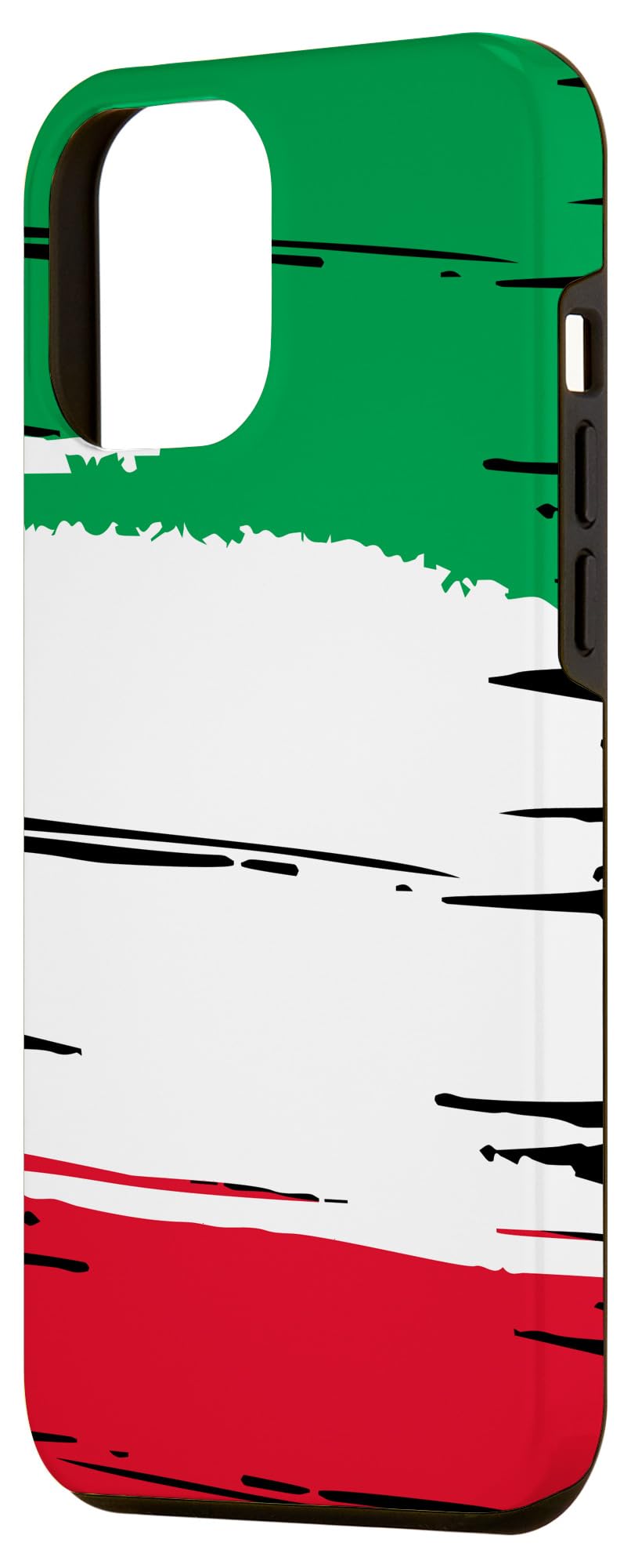 iPhone 12 Pro Max Italy Flag Case - Vintage Design for Travel & Style