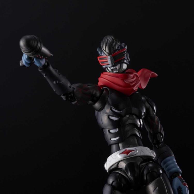 1000Toys RealxHead Nu:Synth Nextman Cyclone 1/12 Scale Collectible Action Figure - Perfect for Display, Photography & Anime Fans Collection