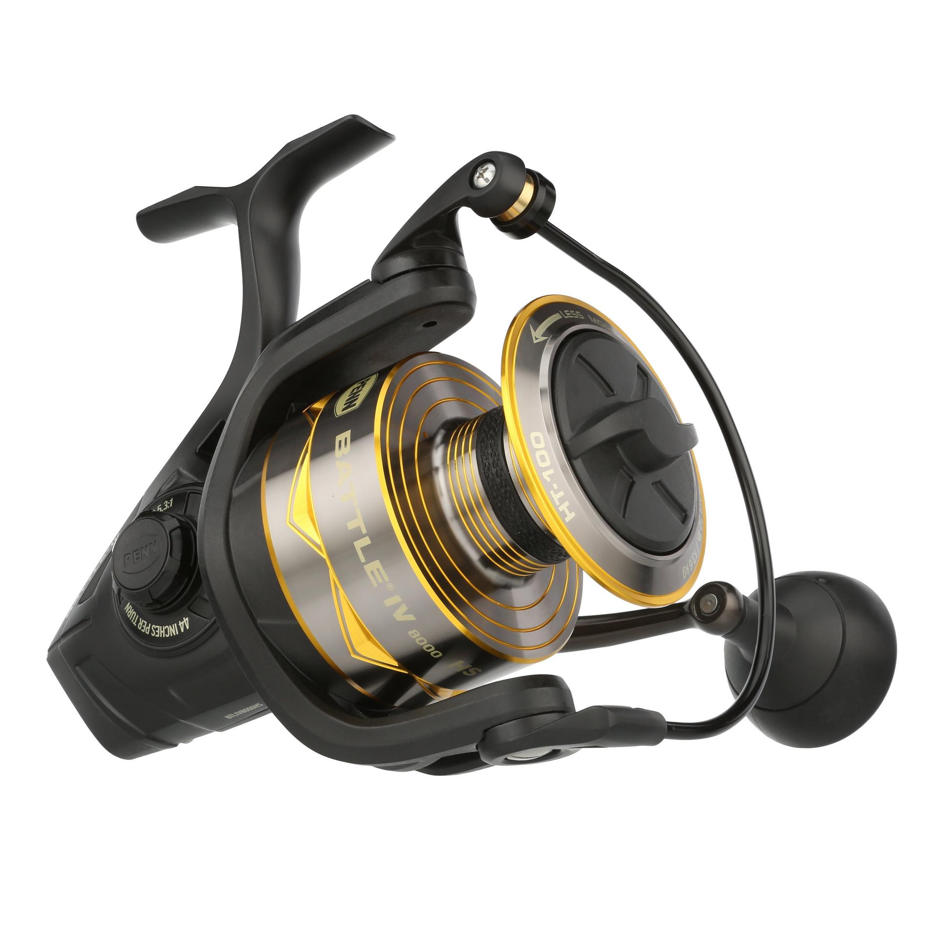 Battle® IV Spinning Reel - High Performance Saltwater Fishing Reel for Surf, Pier & Offshore Angling | Smooth Drag System & Durable Construction