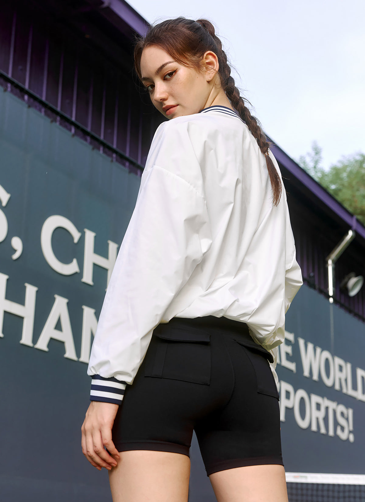 Stylish Sportive Woven Sweatshirt for Men & Women - Comfortable Casual Pullover for Gym, Running & Outdoor Activities