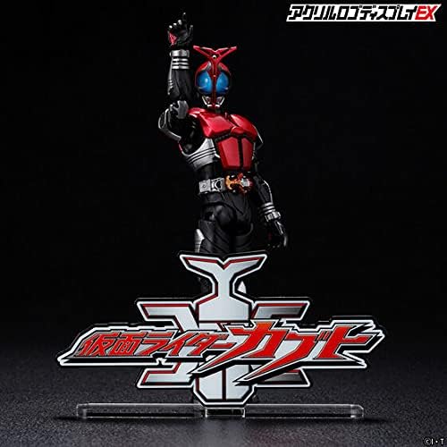 Bandai Kamen Rider Kabuto Acrylic Logo Display Stand - Collectible Anime Figure Stand for Home & Office Decor, Perfect for Fans & Gift Giving