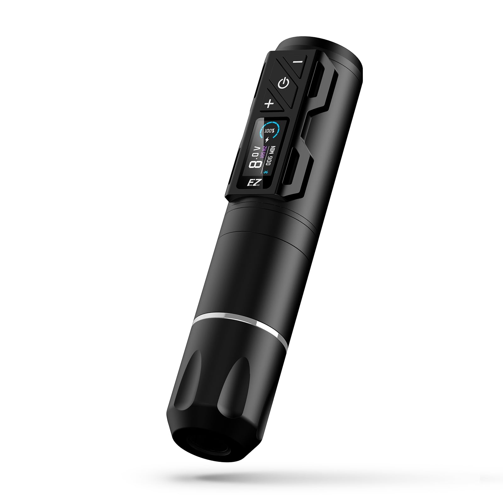Professional EZ P2S Pro Wireless Rotary Tattoo Machine Pen - OLED Digital Display, 1800mAh Rechargeable Battery, Cordless Tattoo Gun for Artists | Perfect for Studio Work, Tattoo Conventions & Mobile Tattoo Services