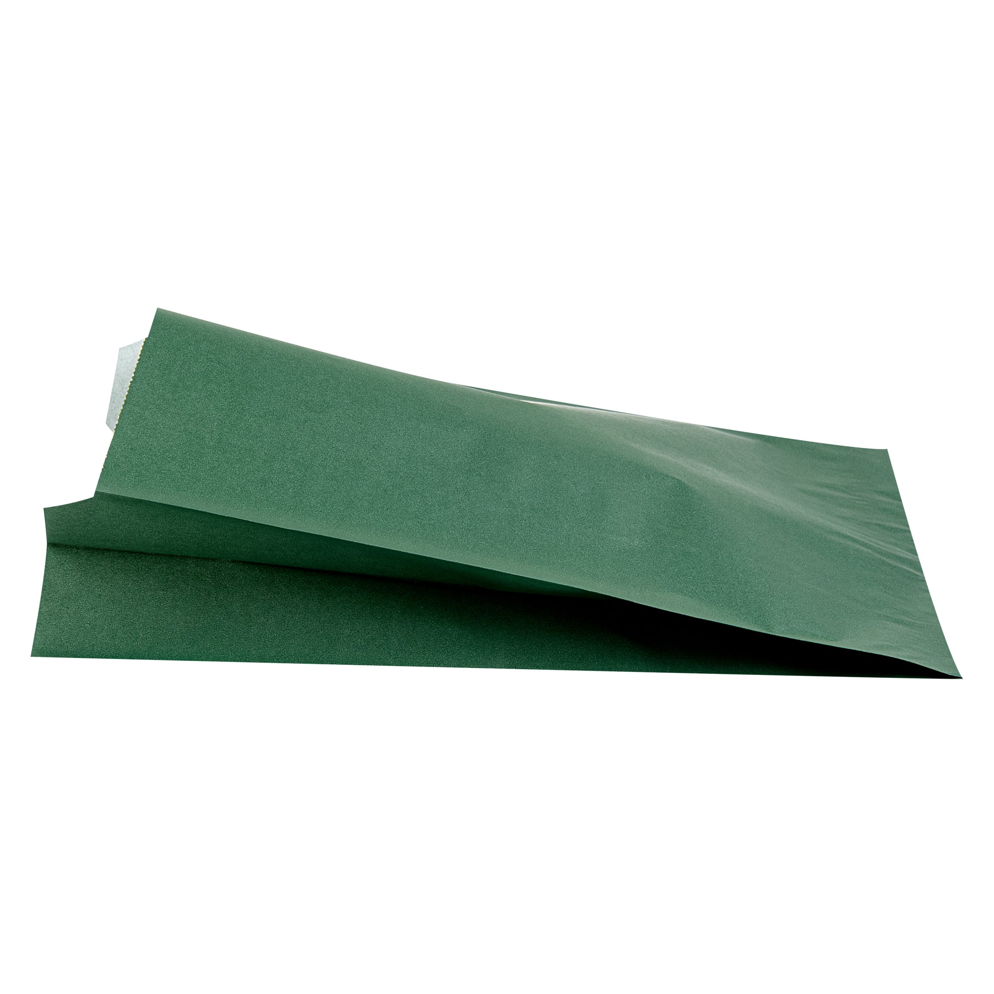 Eco-Friendly Forest Green French Fry & Snack Bags - 7x3x11 Inches, 100 Count Bulk Pack - Perfect for Fast Food, Movie Nights & Party Snacks