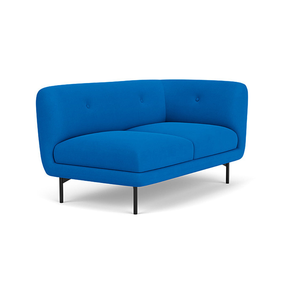 Alfred Fabric Right 2 Seater Modular Sofa - Modern Sectional Couch for Living Room, Lounge & Small Spaces | Comfortable & Stylish Home Furniture