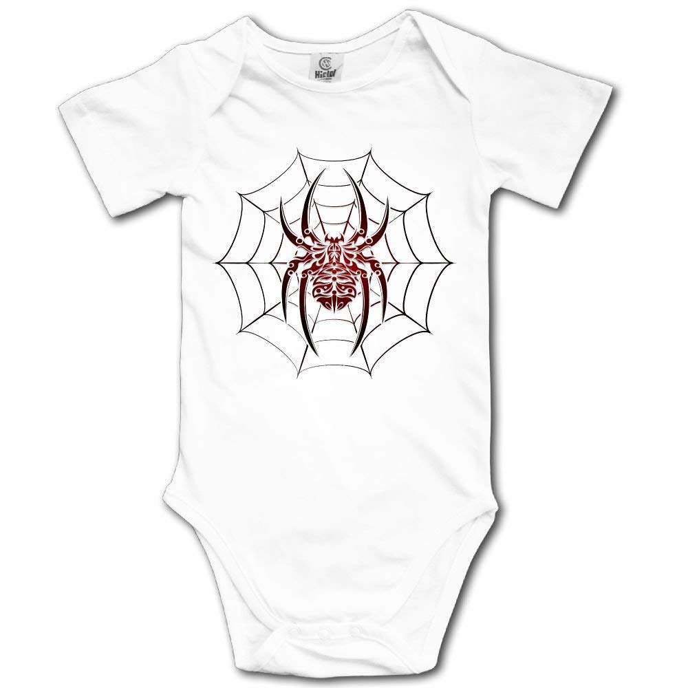 SiYooca Spider Knitmesh Short Sleeve Baby Bodysuit - Soft Cotton Infant Romper Outfit for Boys & Girls (0-24 Months) - Perfect for Playtime, Daycare & Family Photos