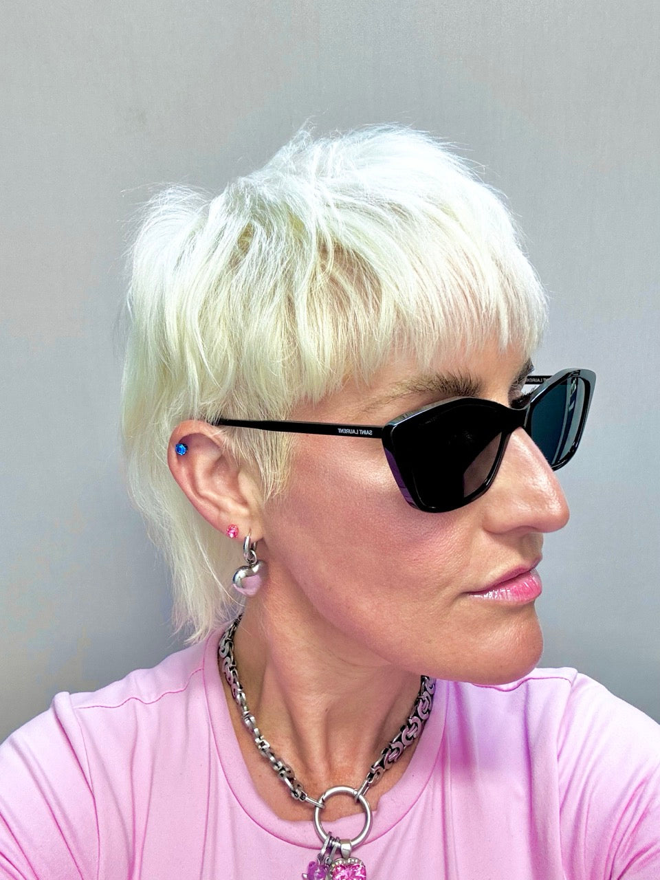 Saint Laurent SL 775 001 Black Sunglasses for Women - Luxury Designer Shades for Fashion & UV Protection - Perfect for Outdoor Activities, Beach & Driving