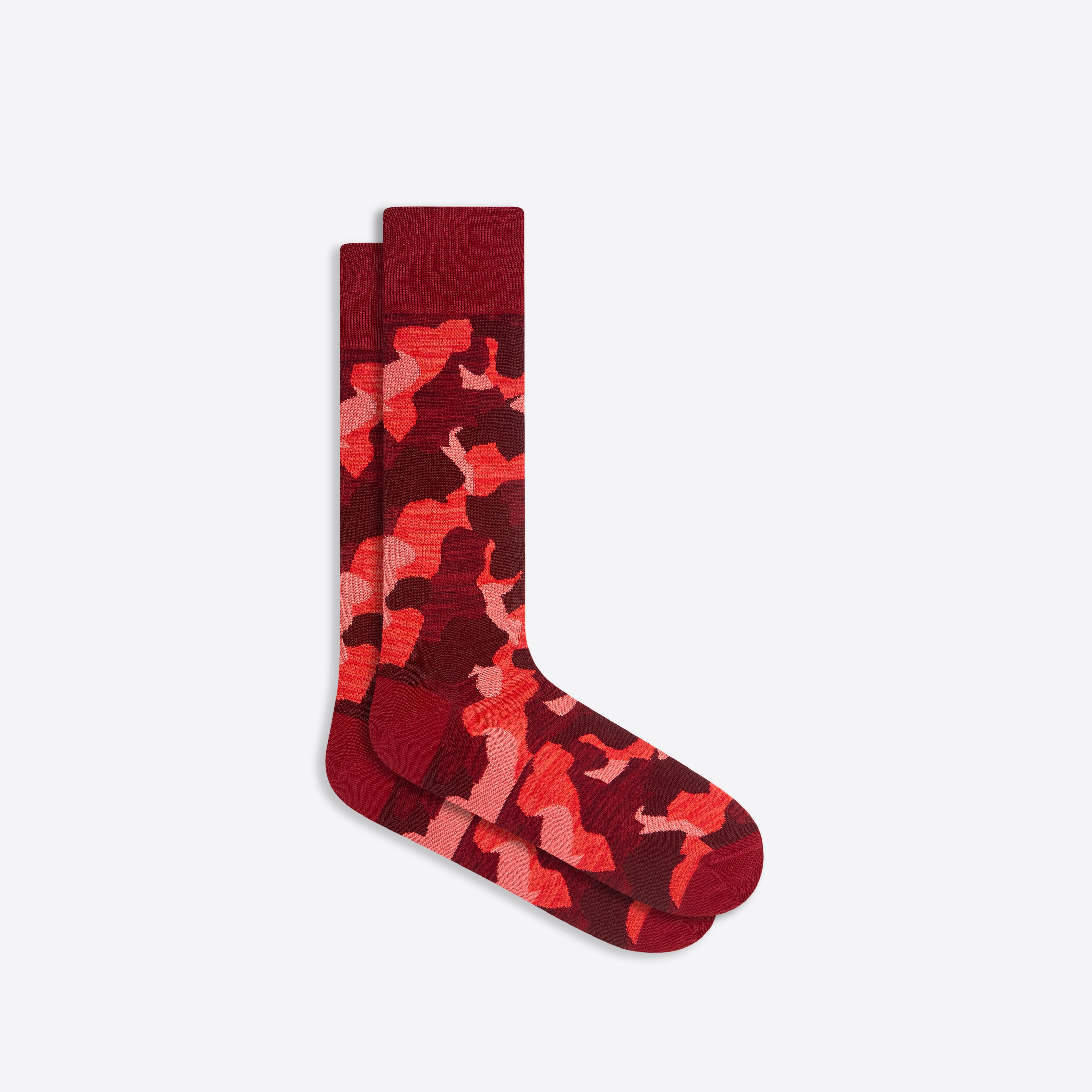 Camouflage Mid Calf Socks for Men & Women - Tactical Outdoor Hiking Socks - Breathable Moisture Wicking Socks for Hunting, Military, Work & Sports