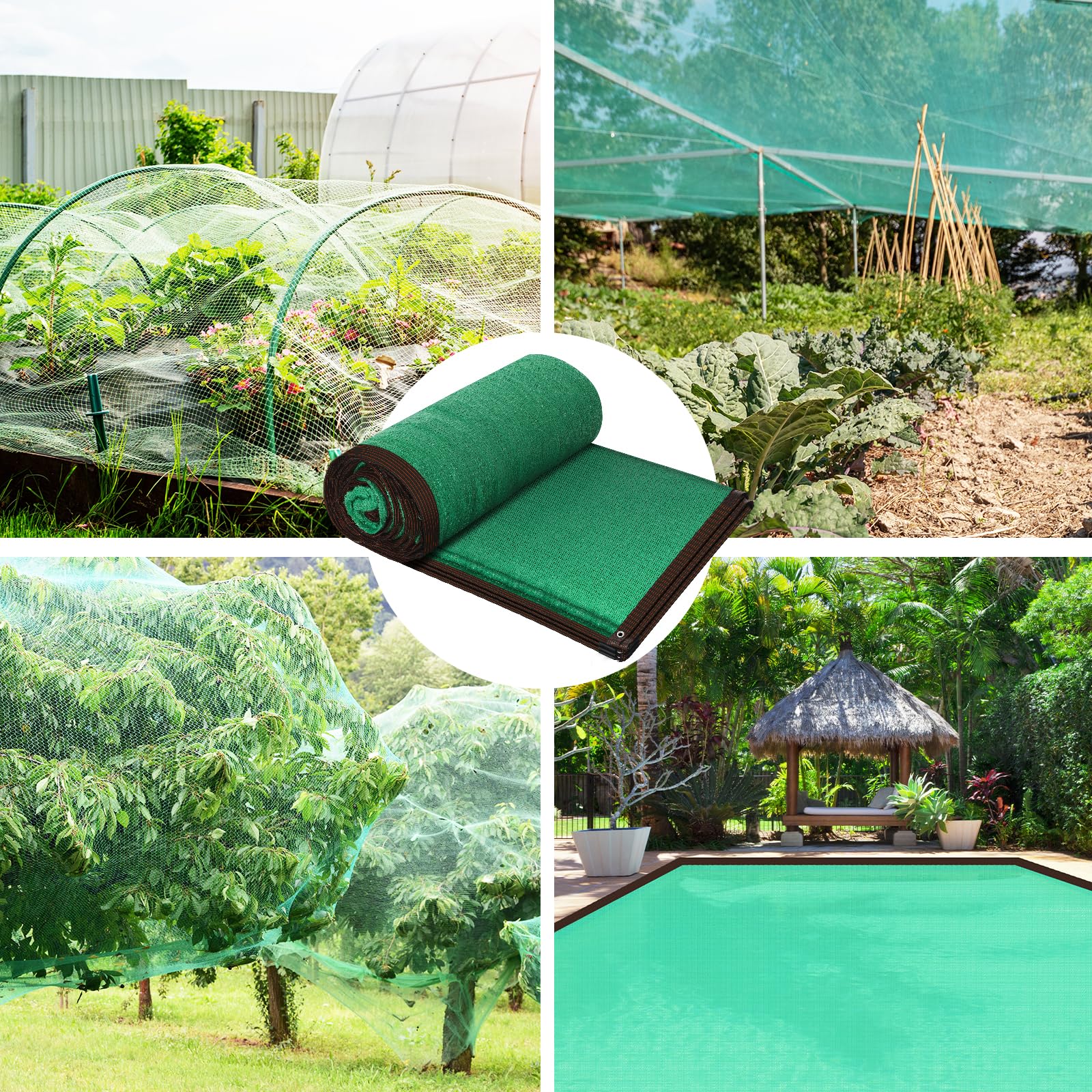 **20 x 40ft Heavy-Duty Rectangle Mesh Pool Cover for Inground Pools – Reinforced Edge Rope & Durable Leaf Net – Keeps Leaves & Debris Out – Ideal for Autumn, Winter & Summer Pool Protection**    *(Perfect for Seasonal Pool Maintenance, Safety & Cleanliness – Reduces Cleaning Time & Extends Pool Life!)*