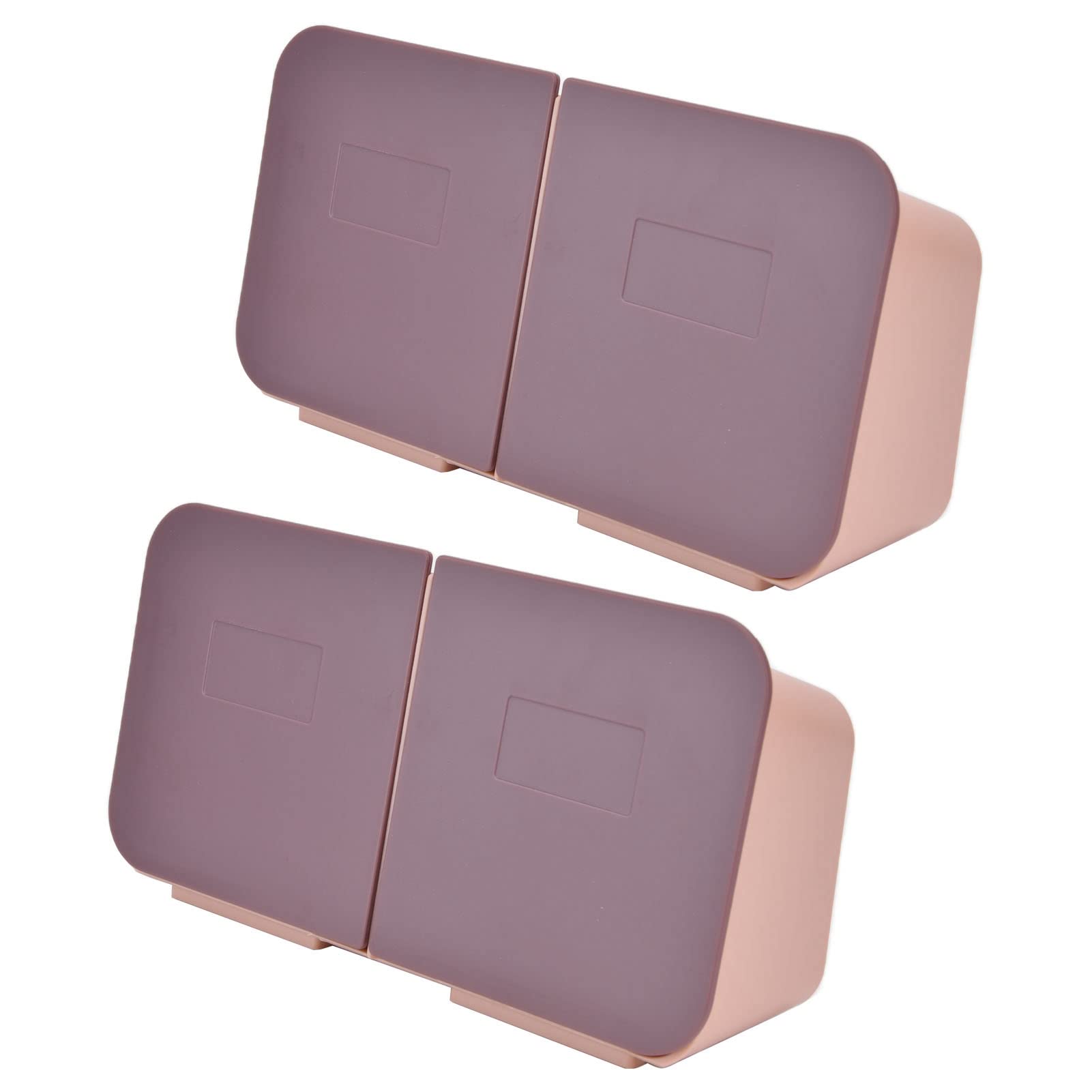 Zerodis Wall Mounted Cotton Swab Storage Box - Space Saving Buckle Design Organizer for Bathroom & Toilet | Perfect for Q-tips, Makeup Brushes, Toothbrushes & Small Essentials