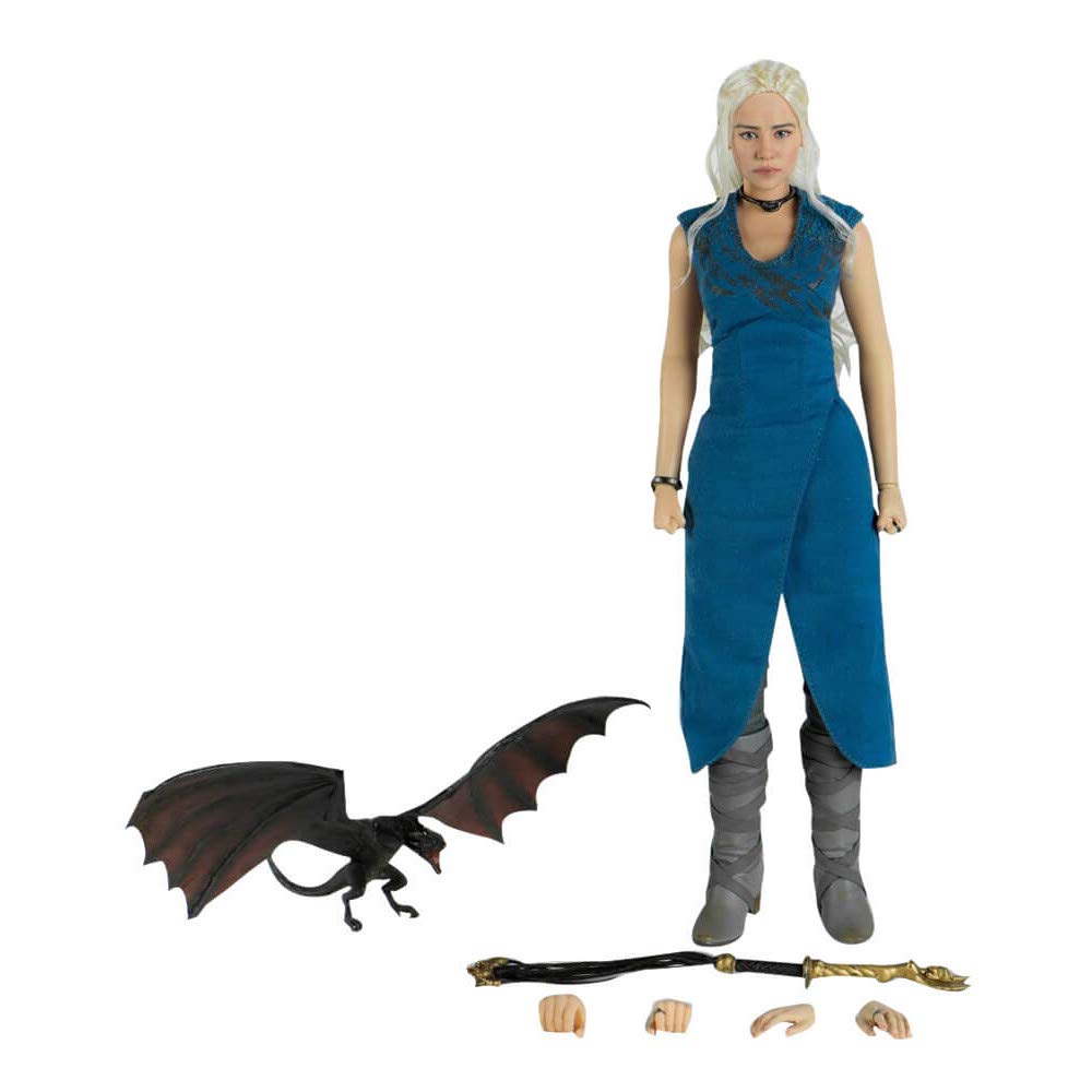 ThreeZero Game of Thrones Daenerys Targaryen 1/6 Scale Collectible Action Figure - Perfect for Display, GOT Fans & Fantasy Collectors