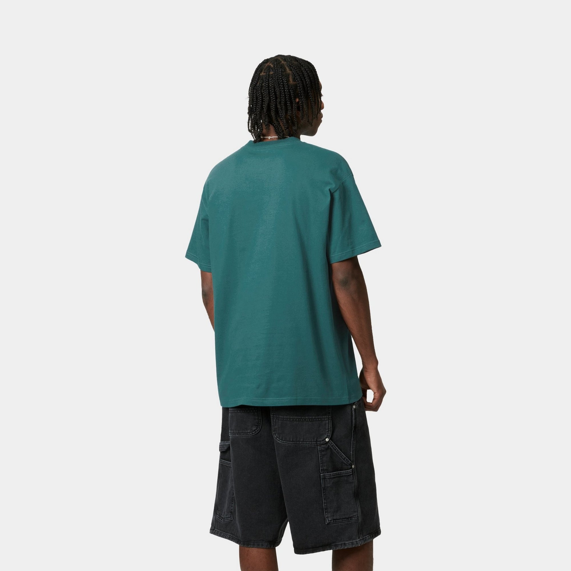 Label Script T-Shirt | Malachite Green Graphic Tee - Casual Streetwear for Men & Women | Perfect for Everyday Wear, Outings & Gifts