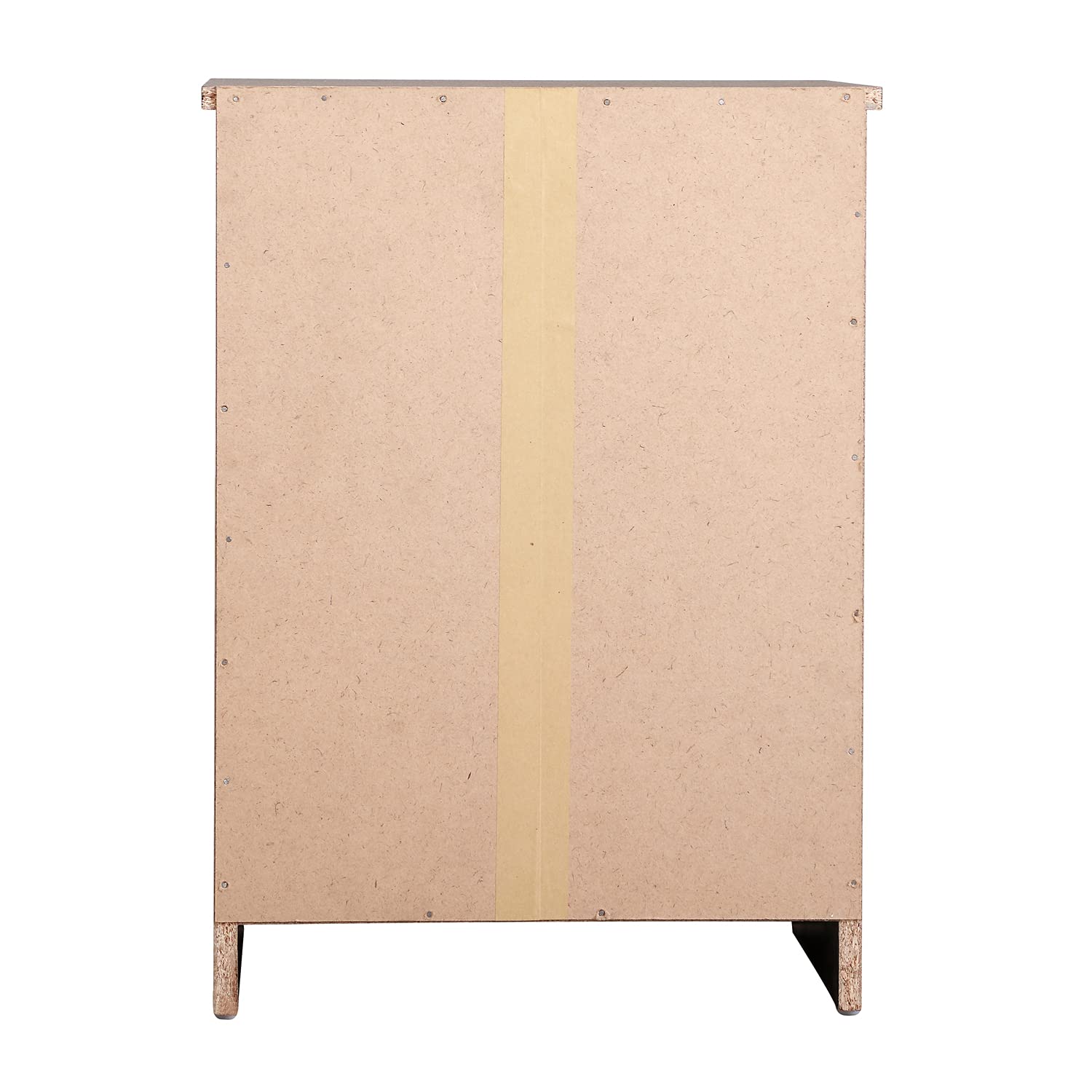 Modern 1-Drawer Nightstand - Wenge Finish Bedside Table for Bedroom & Living Room (24