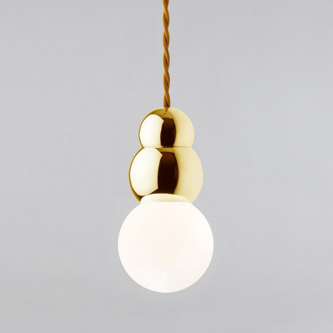 Modern LED Ball Light Pendant Lamp - Dimmable Hanging Light Fixture for Kitchen Island, Dining Room & Bedroom Decor