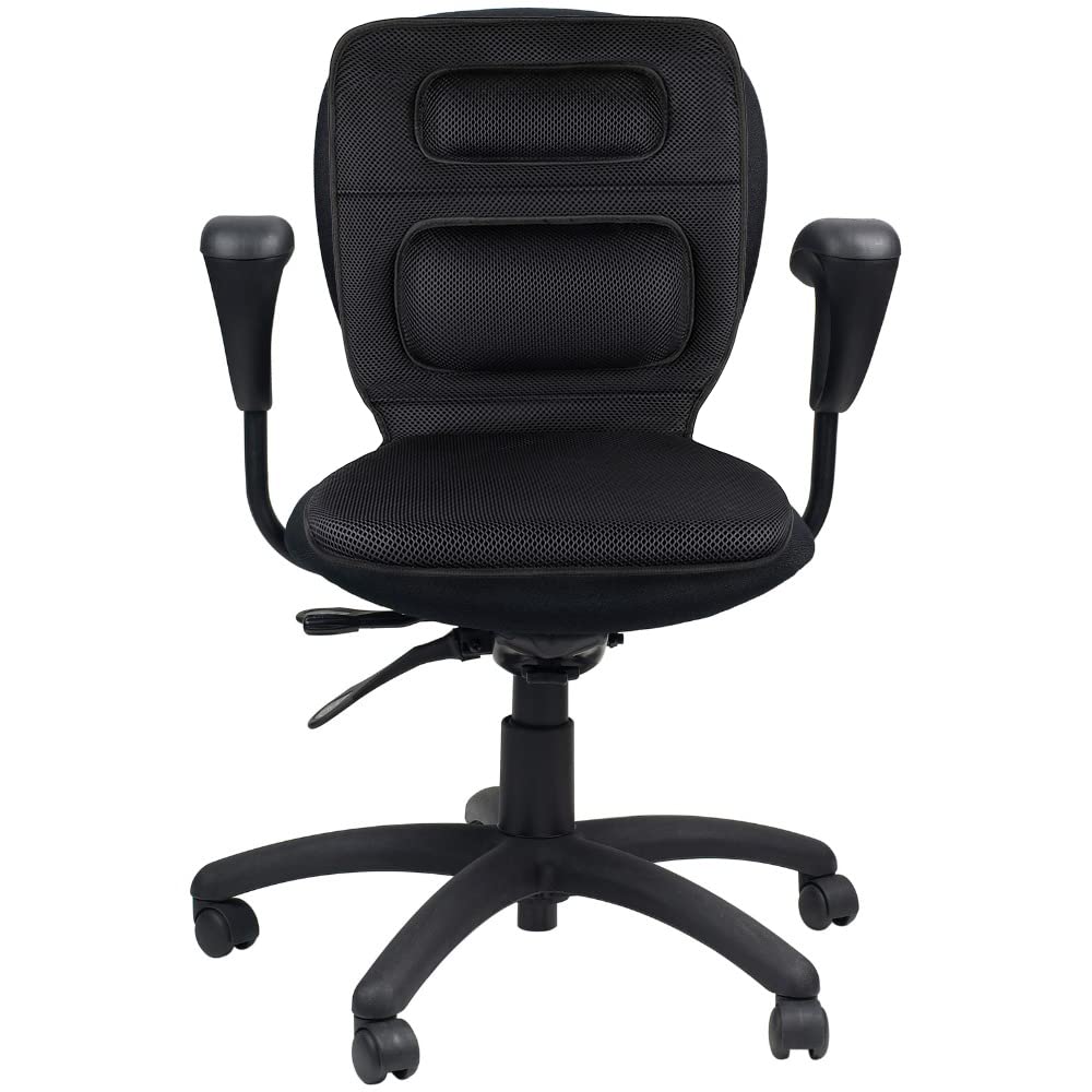 **FOMI Gel Wheelchair & Low Back Chair Cushion | Orthopedic Seat Pad with Firm Back Support & Lumbar Pillow | Pressure Relief for Coccyx Pain | Ideal for Wheelchairs, Cars, Trucks, Gaming Chairs & Office Use**