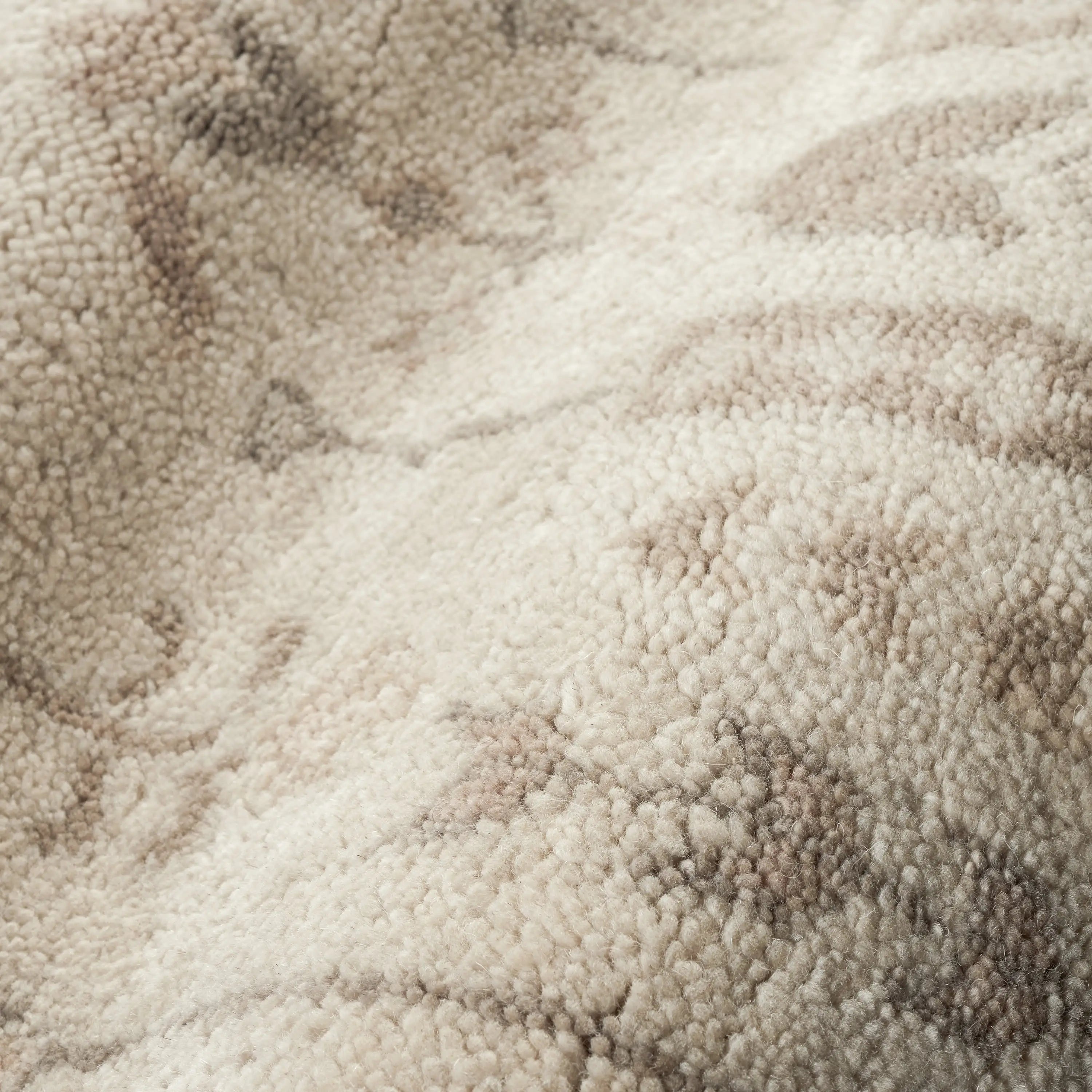 Dash & Albert Dara Cream Hand Knotted Wool Rug - Soft & Durable Area Rug for Living Room, Bedroom, Dining Room - Perfect for Home Decor & Cozy Spaces