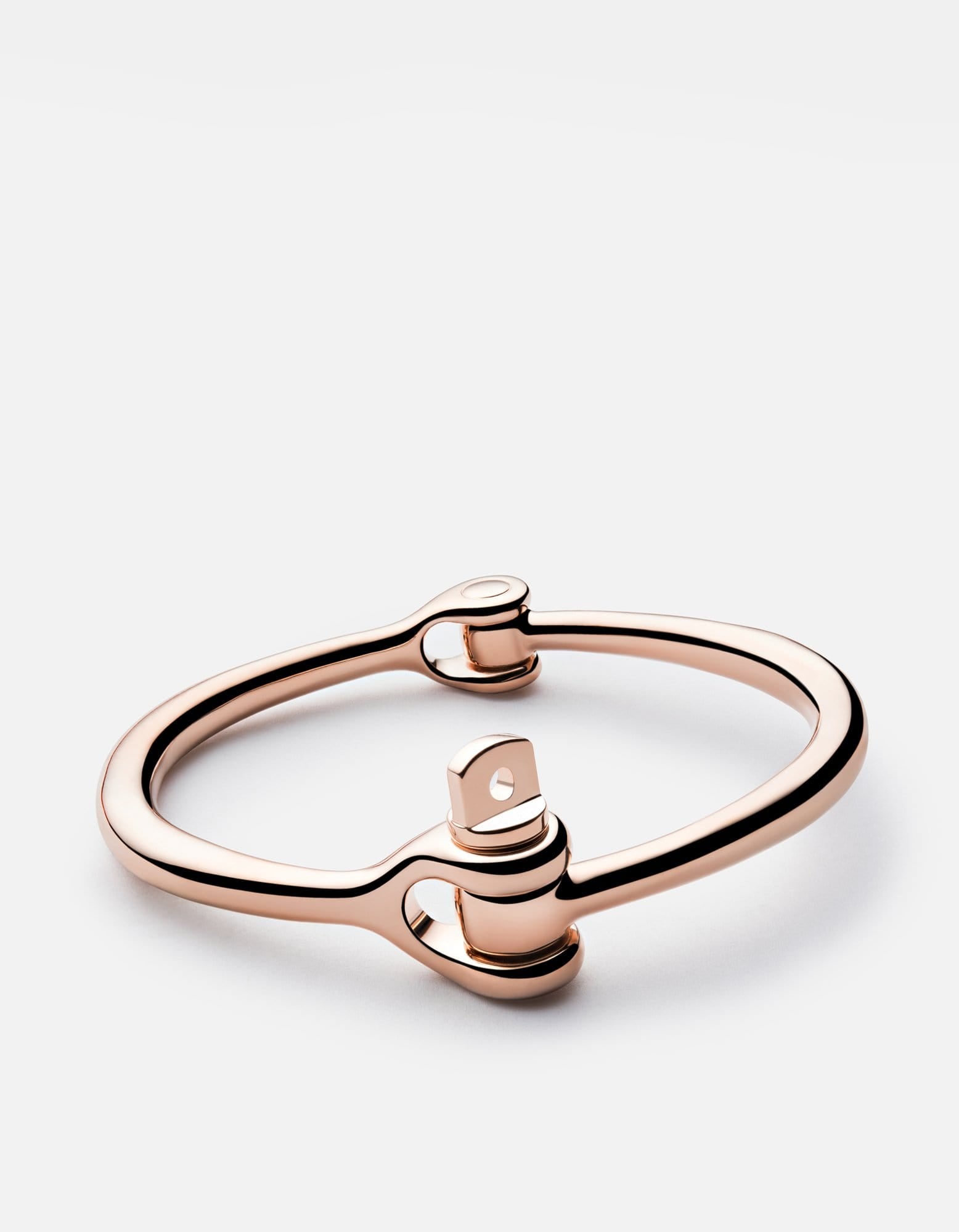 Rose Gold Plated Reeve Cuff Bracelet - Elegant Fashion Jewelry for Women, Perfect for Parties, Weddings & Special Occasions