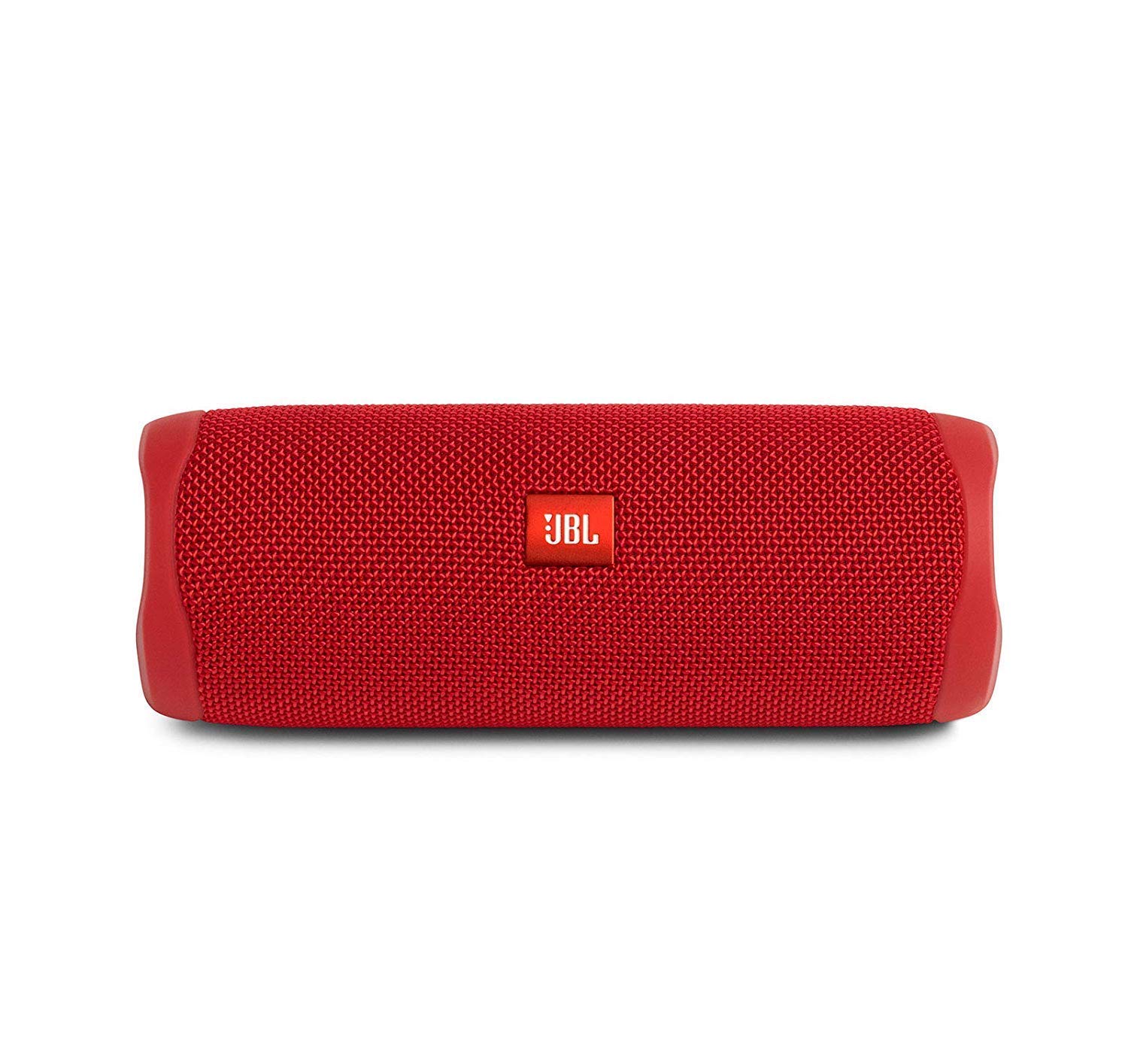 JBL Flip 5 Waterproof Portable Wireless Bluetooth Speaker Bundle (Pair) - Red (Renewed) | Perfect for Outdoor Adventures, Pool Parties & Travel